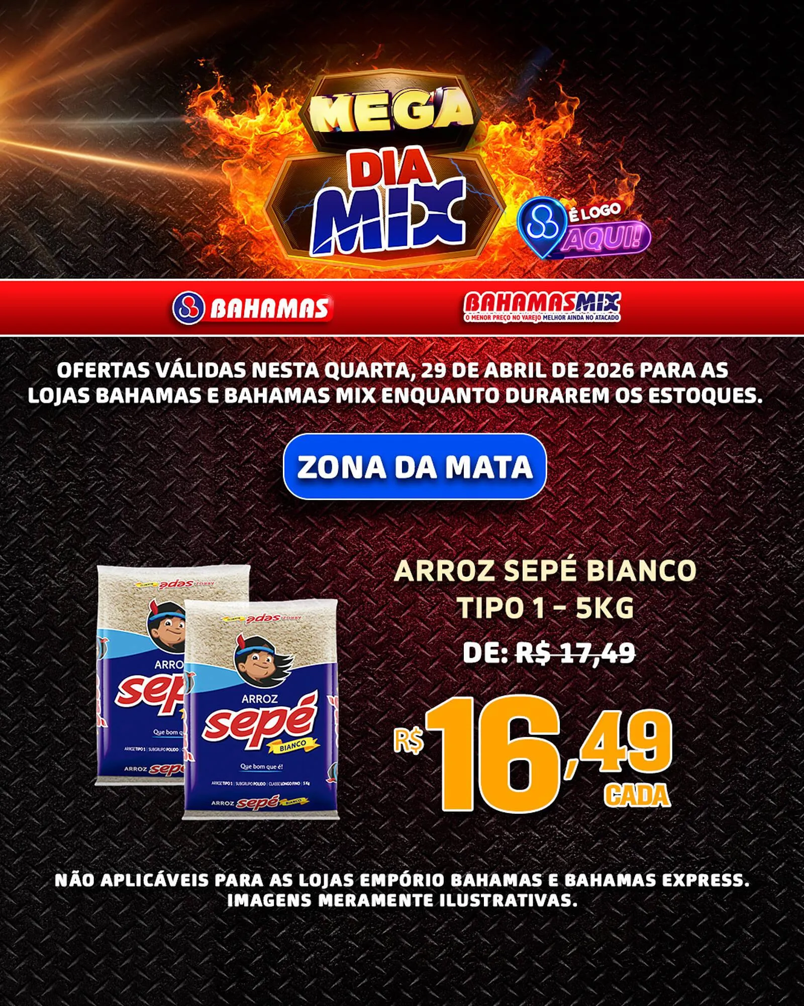 Encarte de Catálogo Bahamas Supermercados 29 de abril até 29 de abril 2026 - Pagina 1