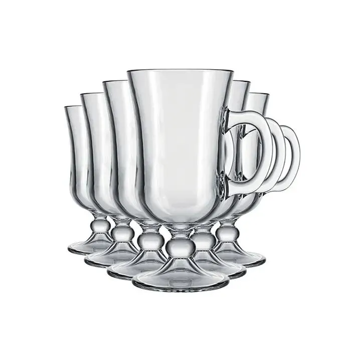 Jogo de Canecas Nevada Irish Coffee Nadir 240ml com 6 peças