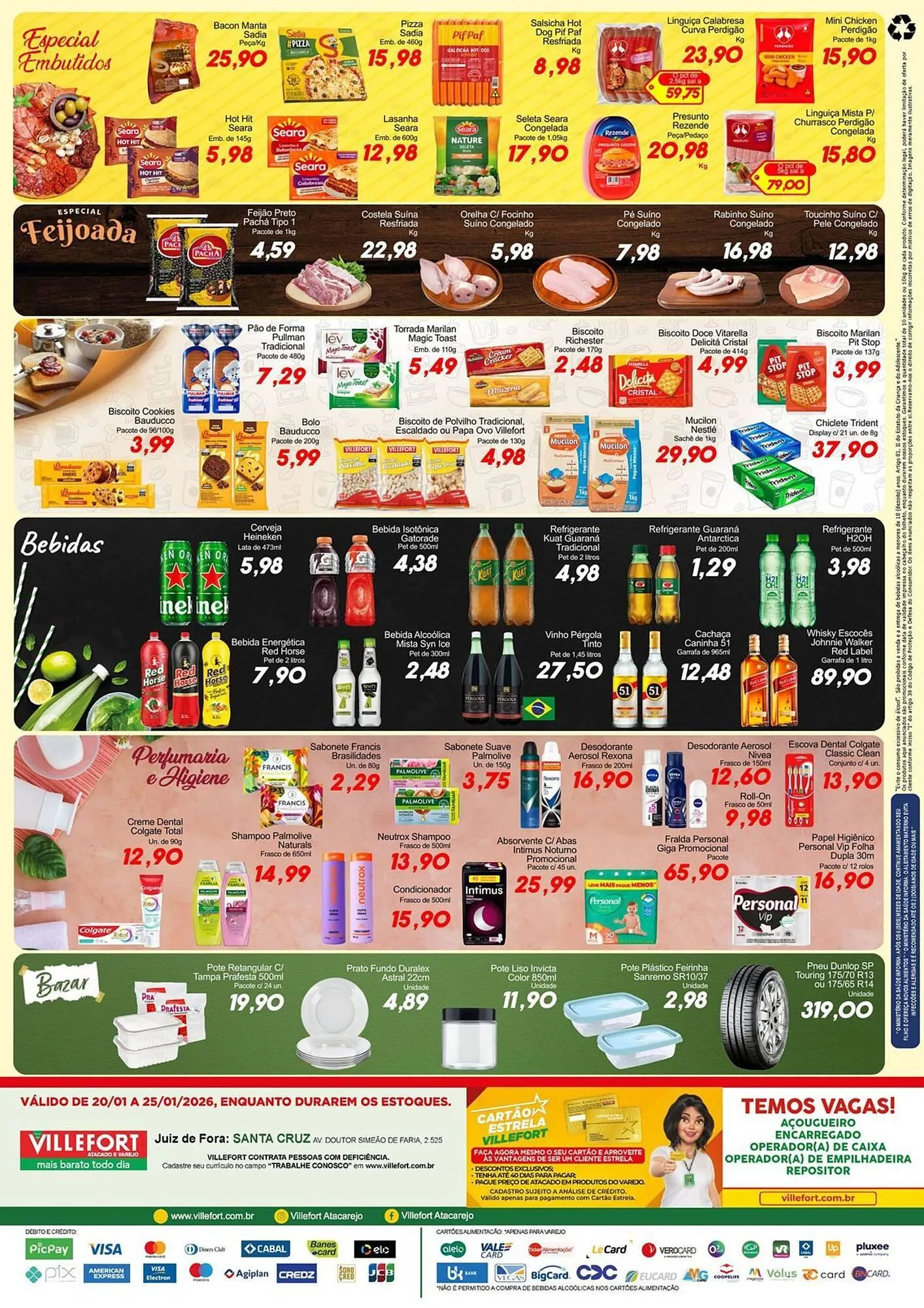 Encarte de Catálogo Villefort Atacadista 20 de janeiro até 25 de janeiro 2026 - Pagina 2