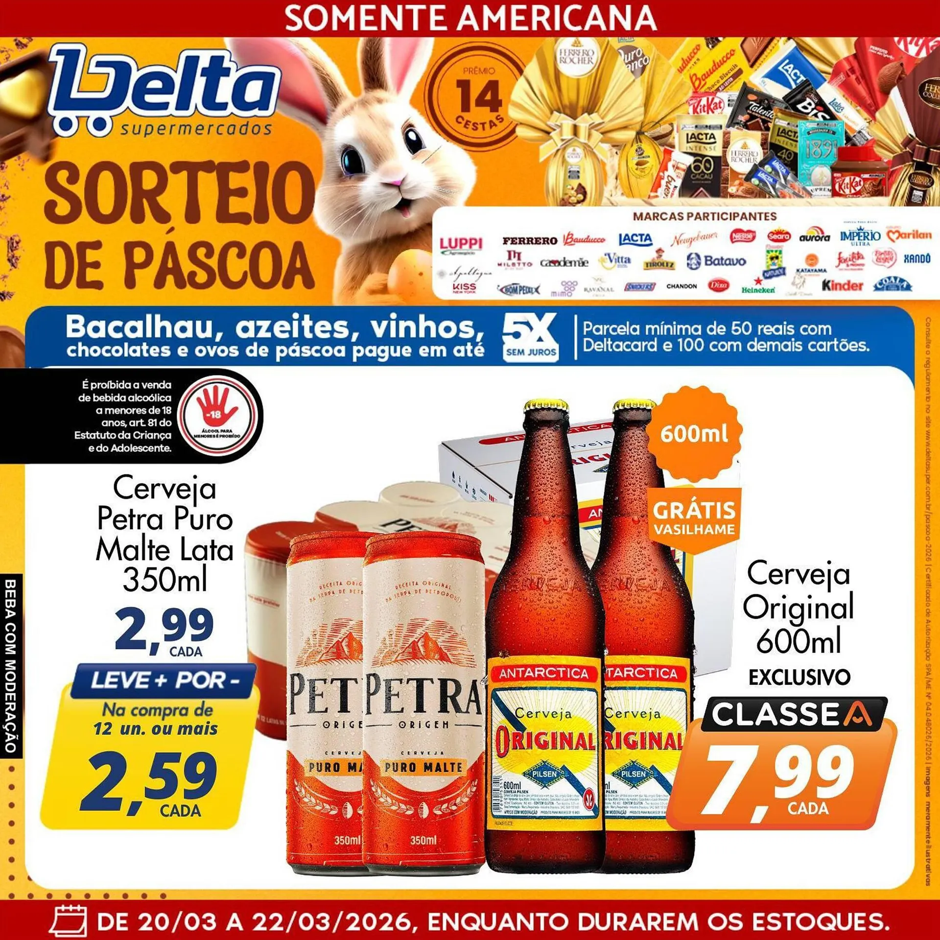 Encarte de Catálogo Delta Supermercados 20 de março até 22 de março 2026 - Pagina 2