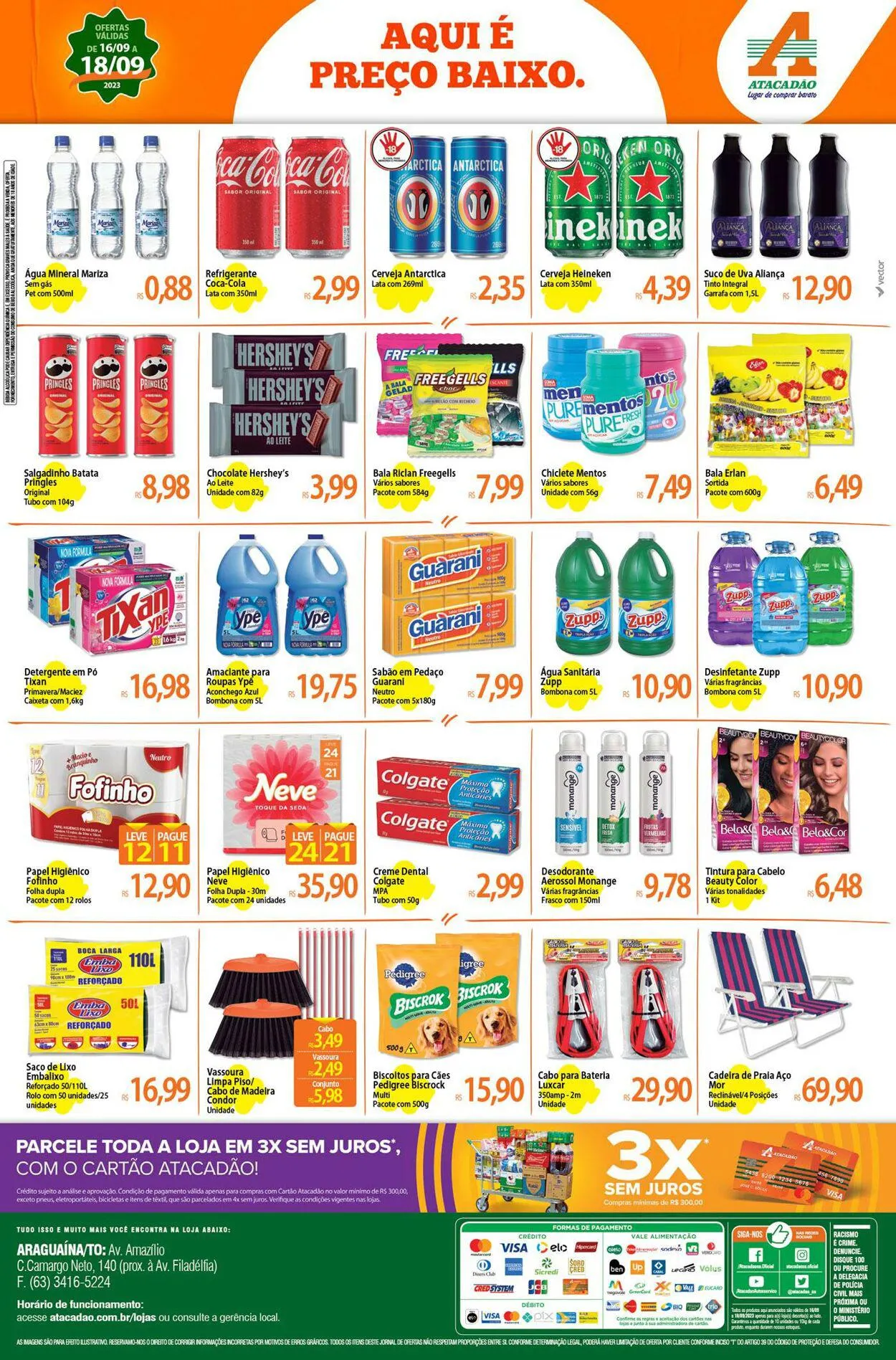 Encarte de Atacadão - TO - Araguaína 16 de setembro até 18 de setembro 2023 - Pagina 2