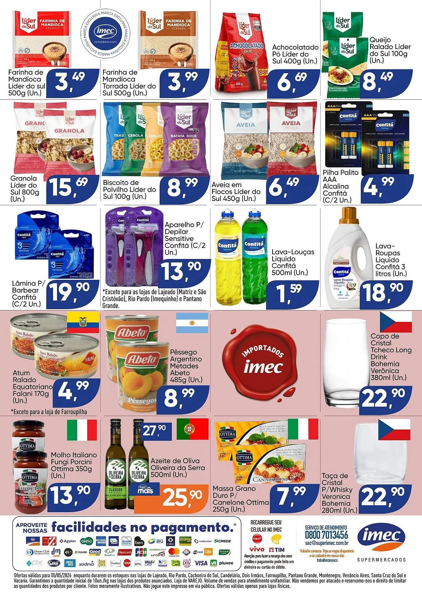 Encarte de Catálogo Imec Supermercados 4 de maio até 5 de maio 2026 - Pagina 2