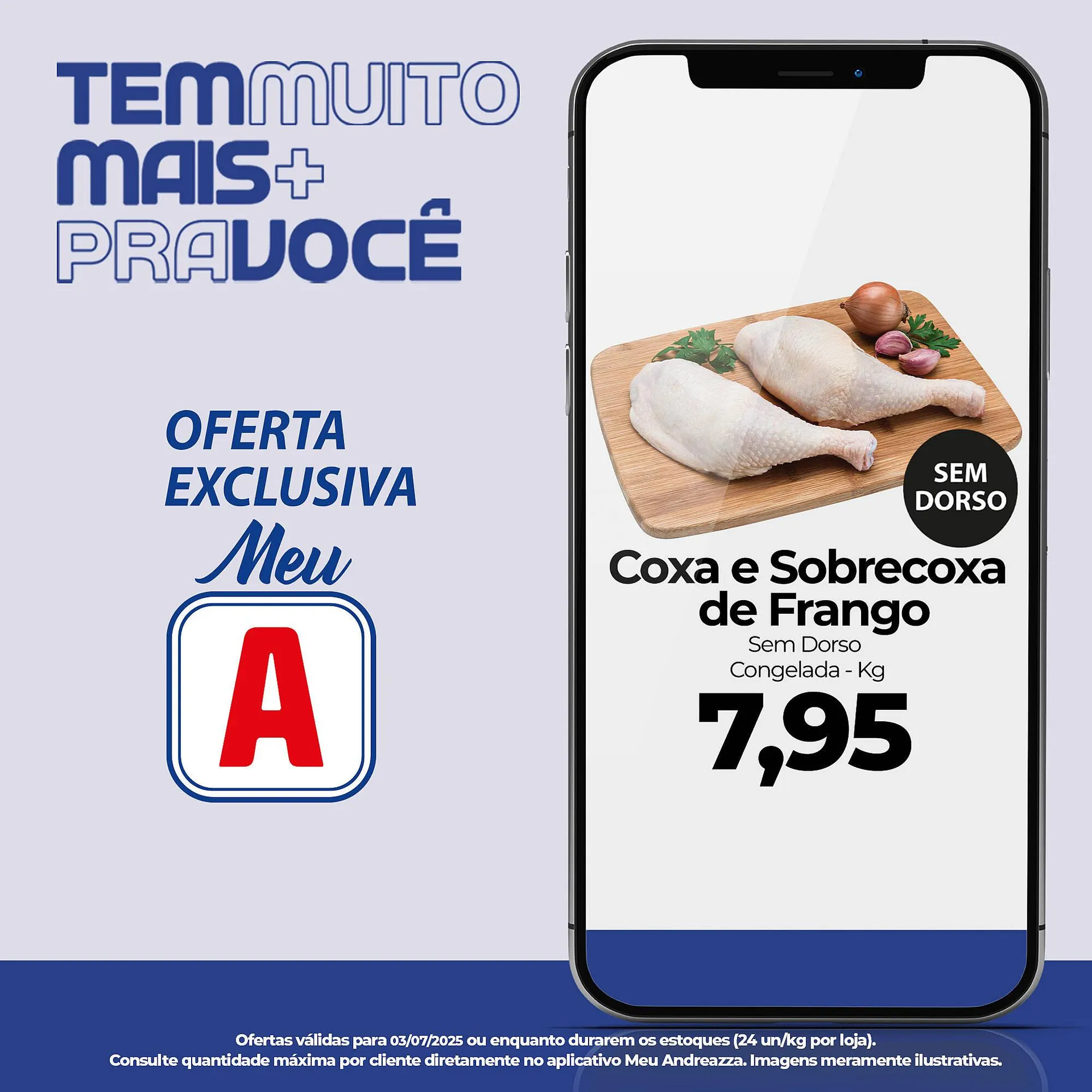 Encarte de Catálogo Supermercados Andreazza 3 de julho até 3 de julho 2025 - Pagina 1