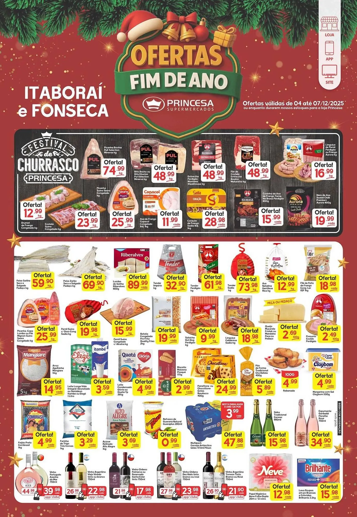 Encarte de Encarte Supermercados Princesa 5 de dezembro até 8 de dezembro 2025 - Pagina 1