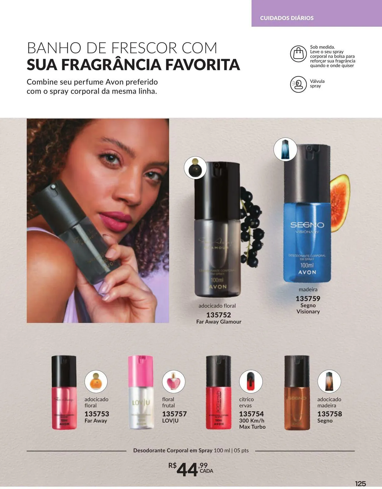 Encarte de Avon 16 de julho até 30 de julho 2025 - Pagina 125