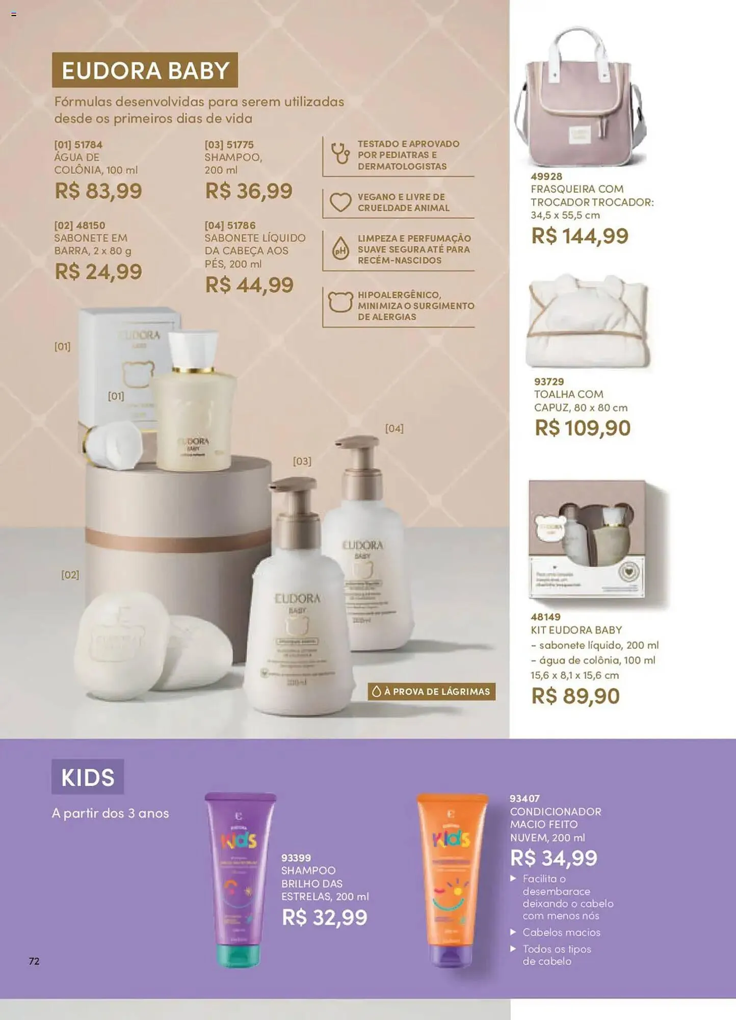 Encarte de Catálogo Eudora 8 de setembro até 3 de outubro 2025 - Pagina 72