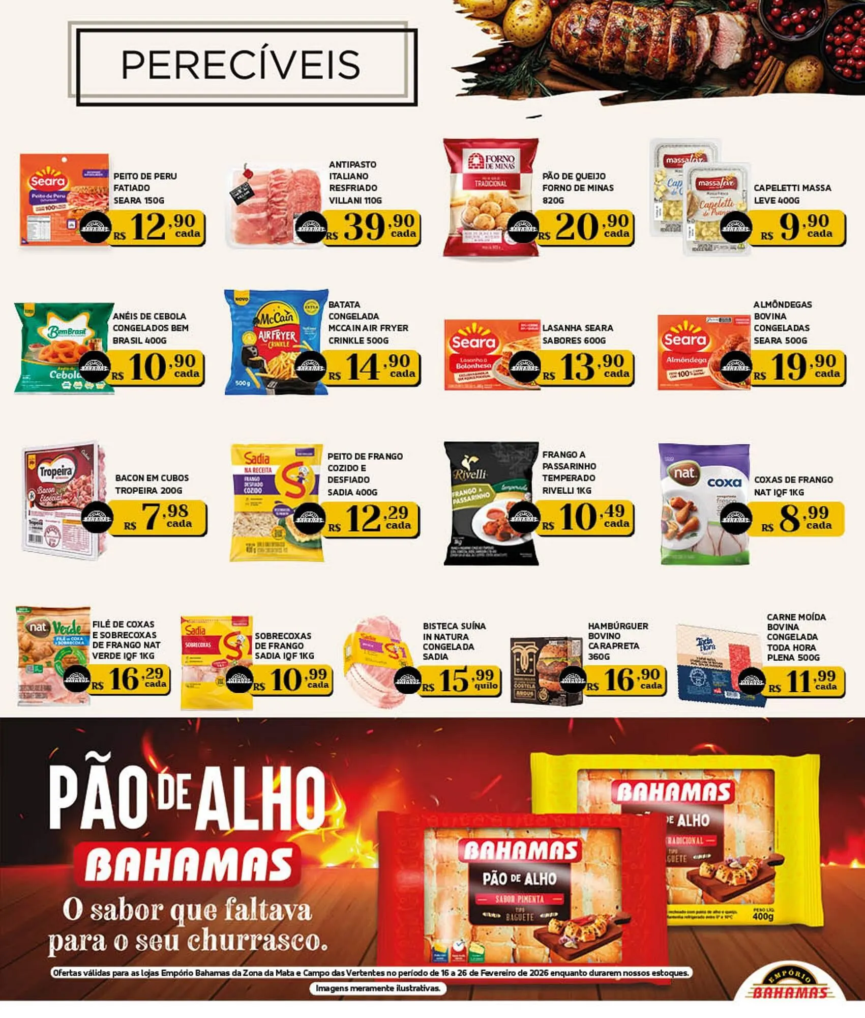 Encarte de Catálogo Empório Bahamas 16 de fevereiro até 26 de fevereiro 2026 - Pagina 9