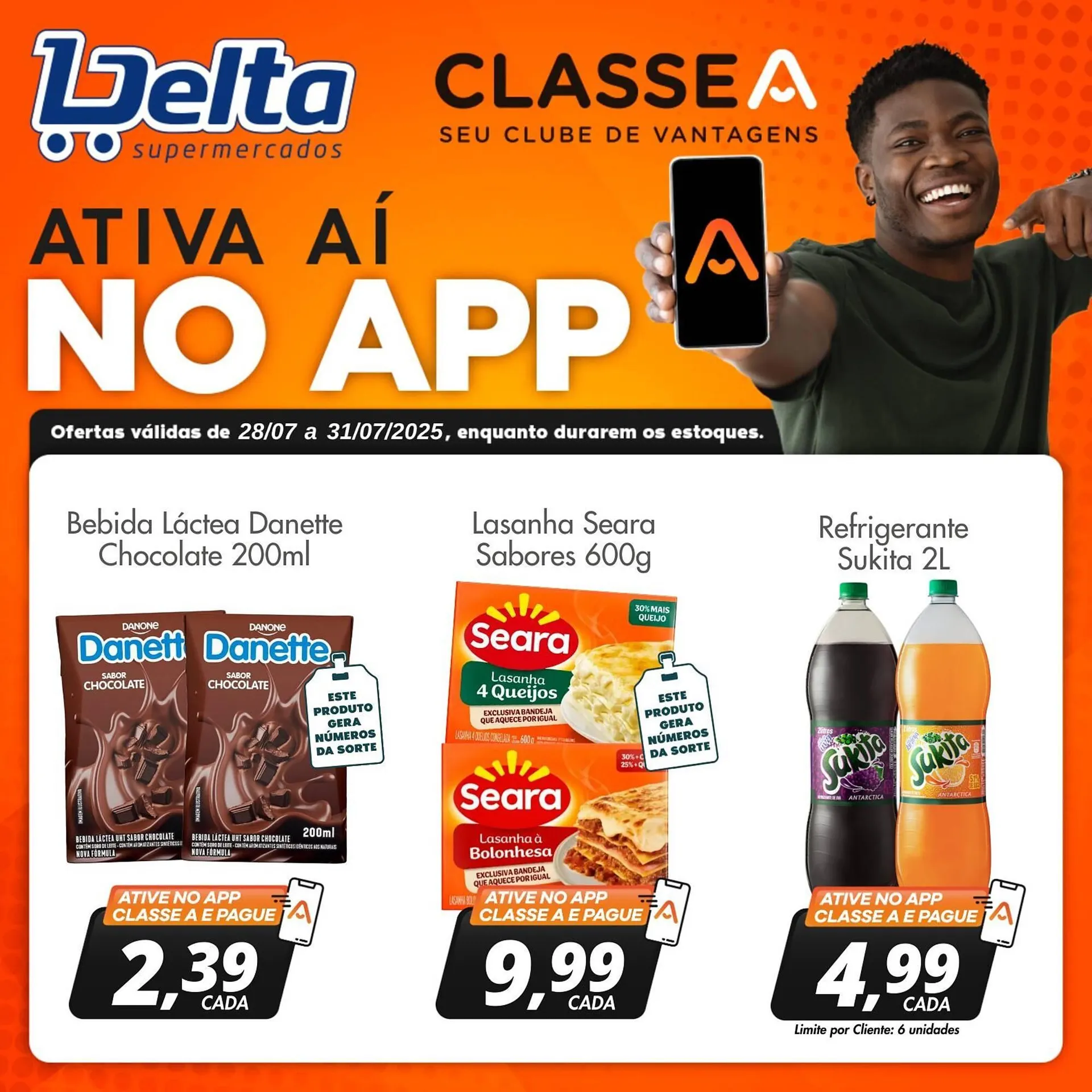 Encarte de Catálogo Delta Supermercados 28 de julho até 31 de julho 2025 - Pagina 2