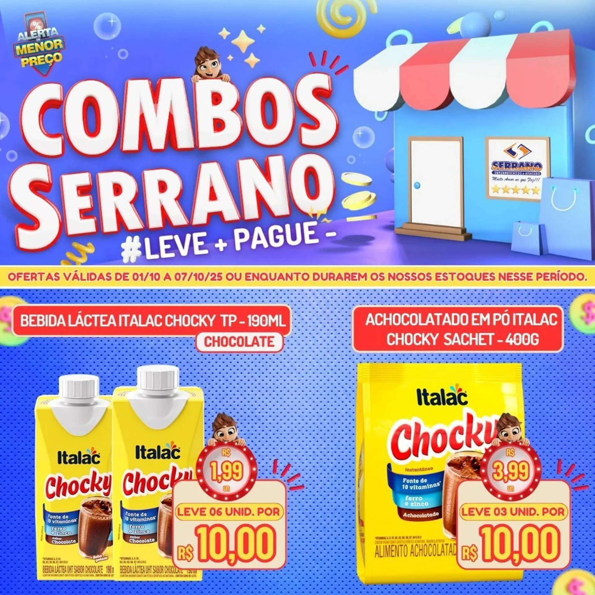Encarte de Catálogo Serrano Supermercado 3 de outubro até 7 de outubro 2025 - Pagina 3