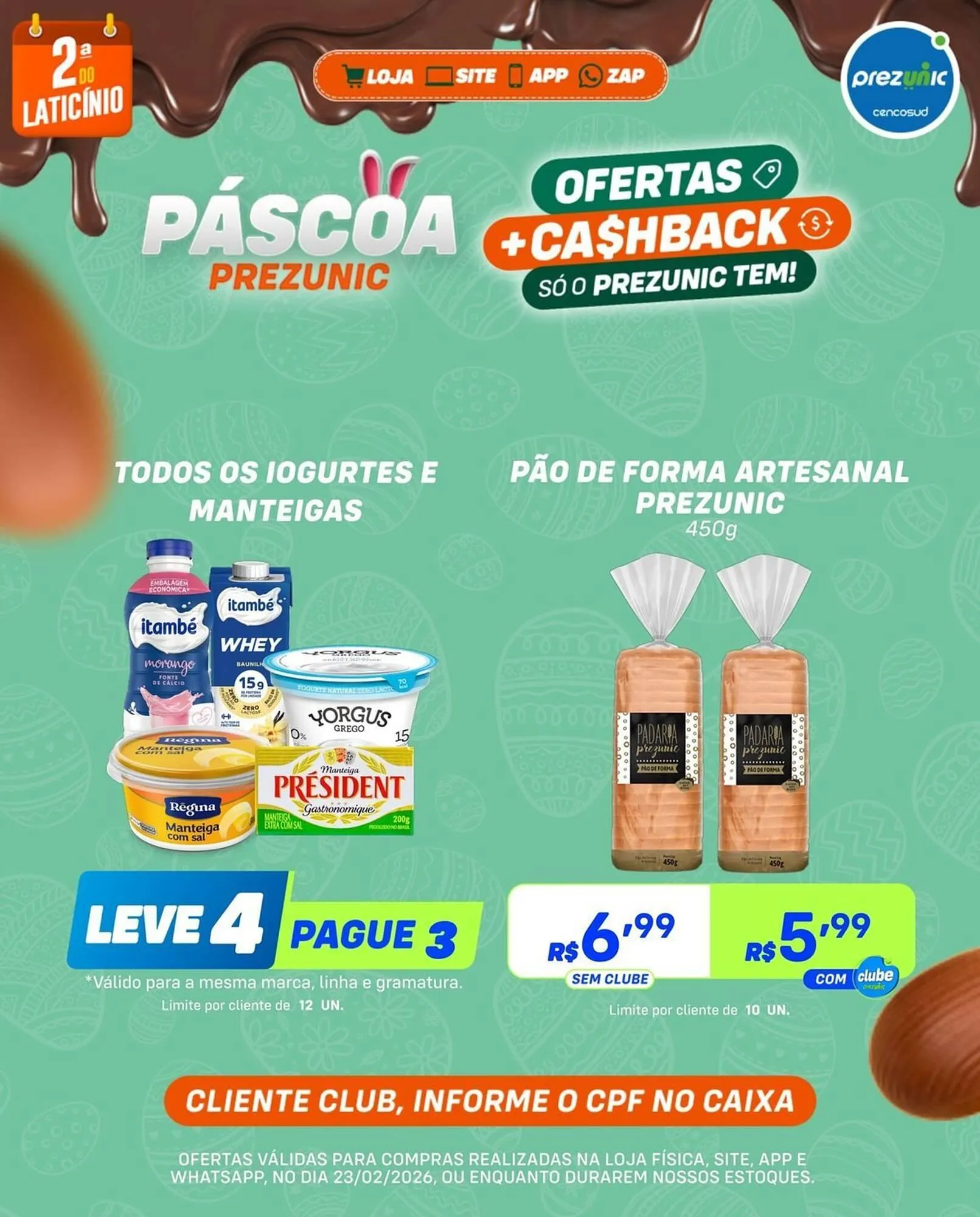 Encarte de Encarte Prezunic 23 de fevereiro até 23 de fevereiro 2026 - Pagina 2
