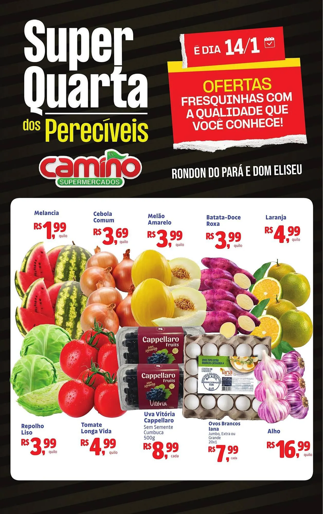 Encarte de Catálogo Camiño supermercados 14 de janeiro até 14 de janeiro 2026 - Pagina 1