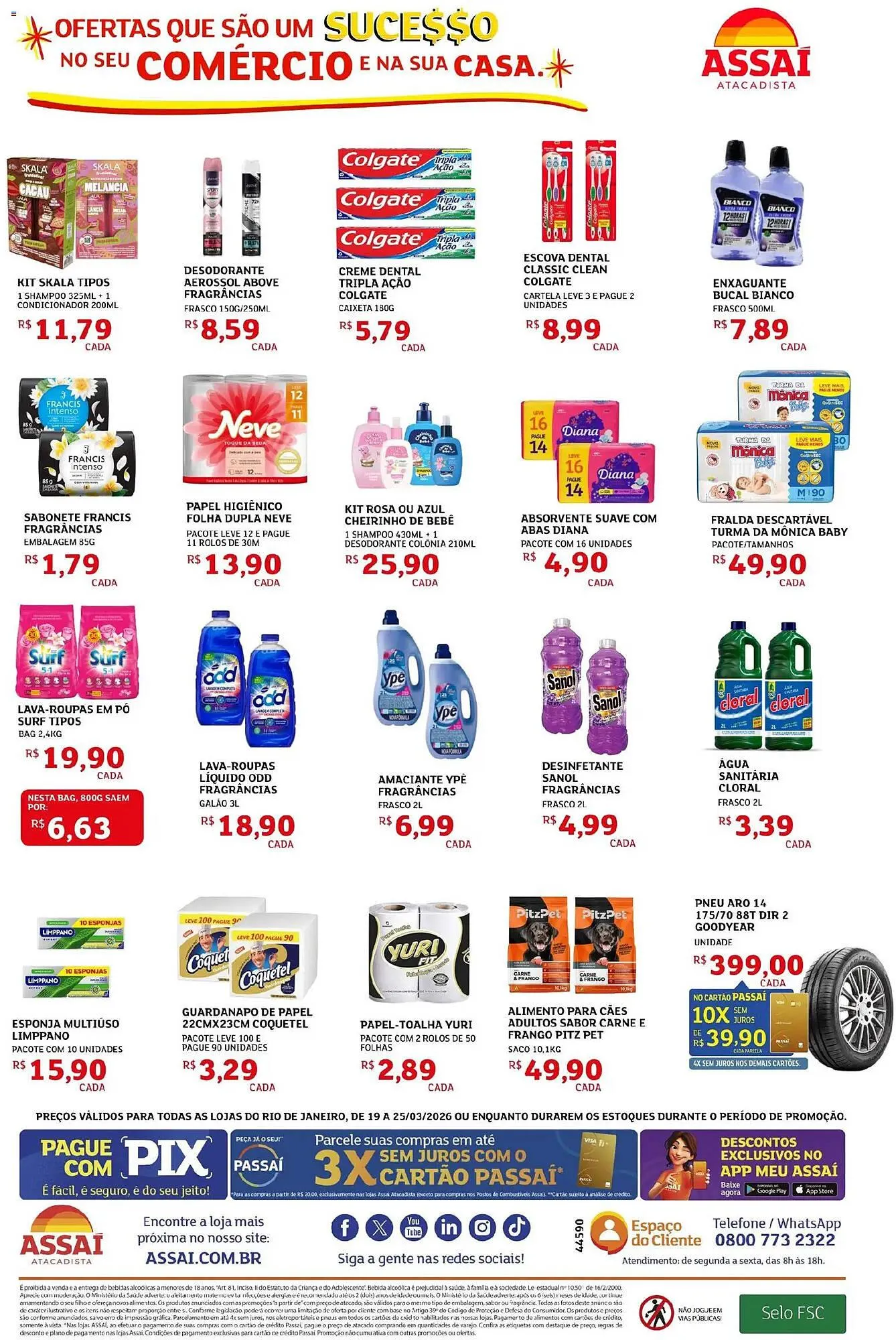 Encarte de Encarte Assaí Atacadista 19 de março até 25 de março 2026 - Pagina 4