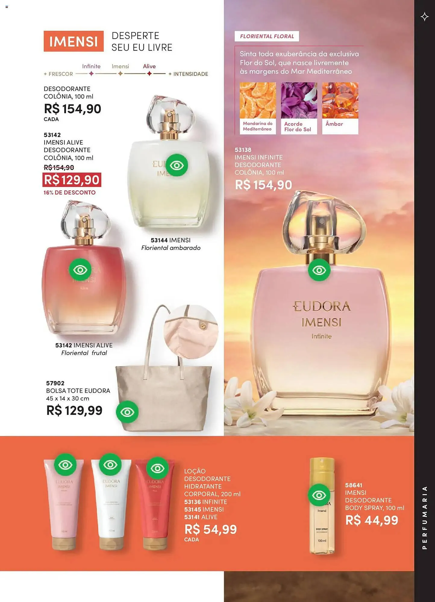 Encarte de Catálogo Eudora 23 de abril até 15 de junho 2026 - Pagina 57