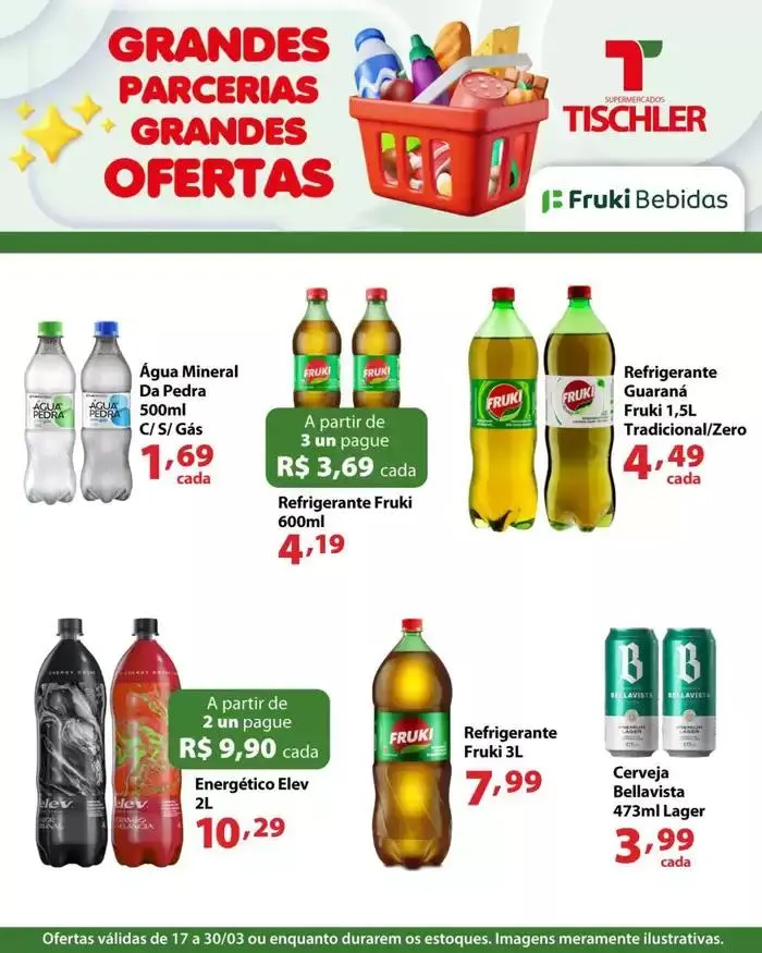 Encarte de Encarte Supermercados Tischler 17 de março até 31 de março 2025 - Pagina 7