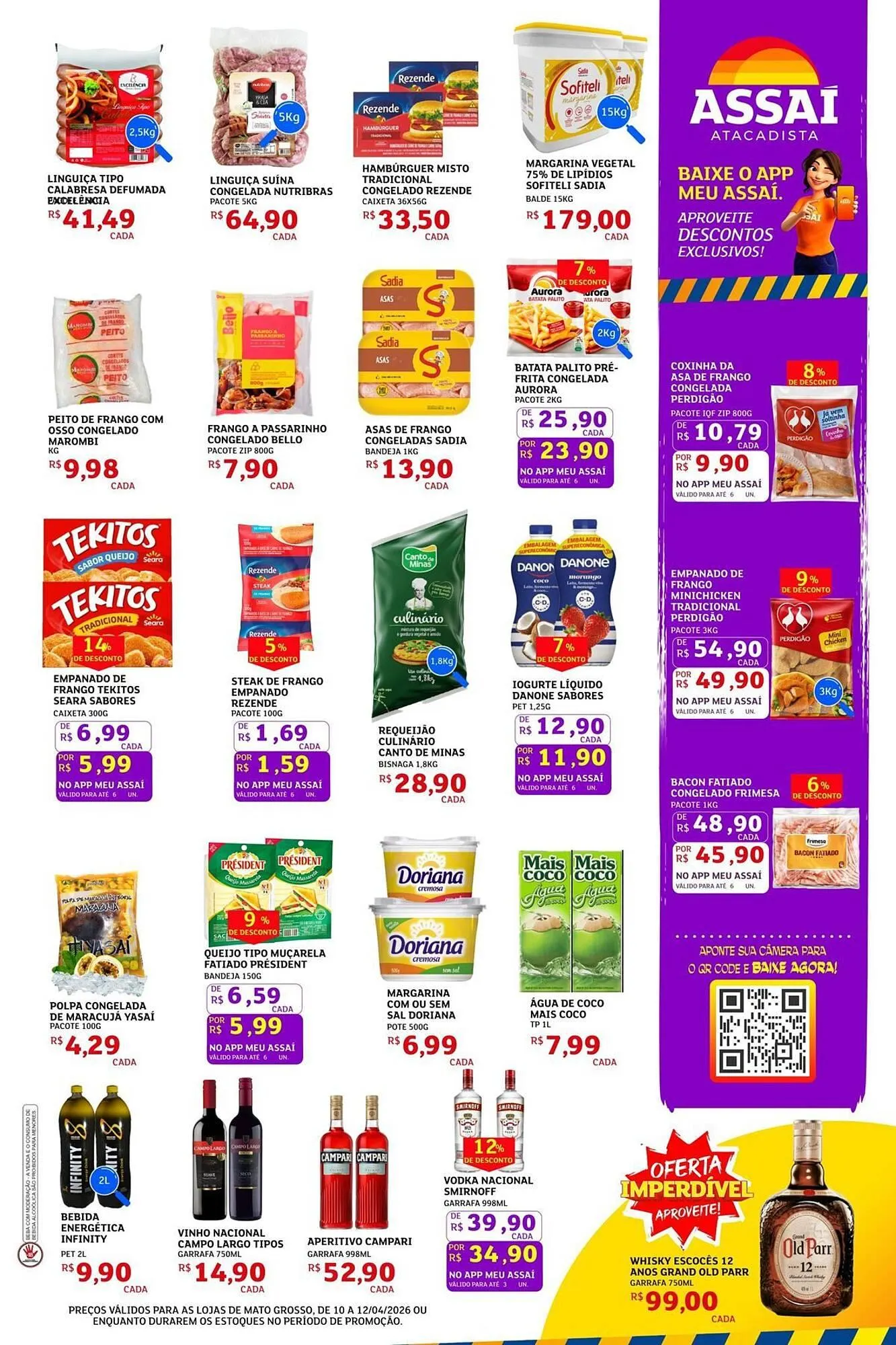 Encarte de Encarte Assaí Atacadista 10 de abril até 12 de abril 2026 - Pagina 3