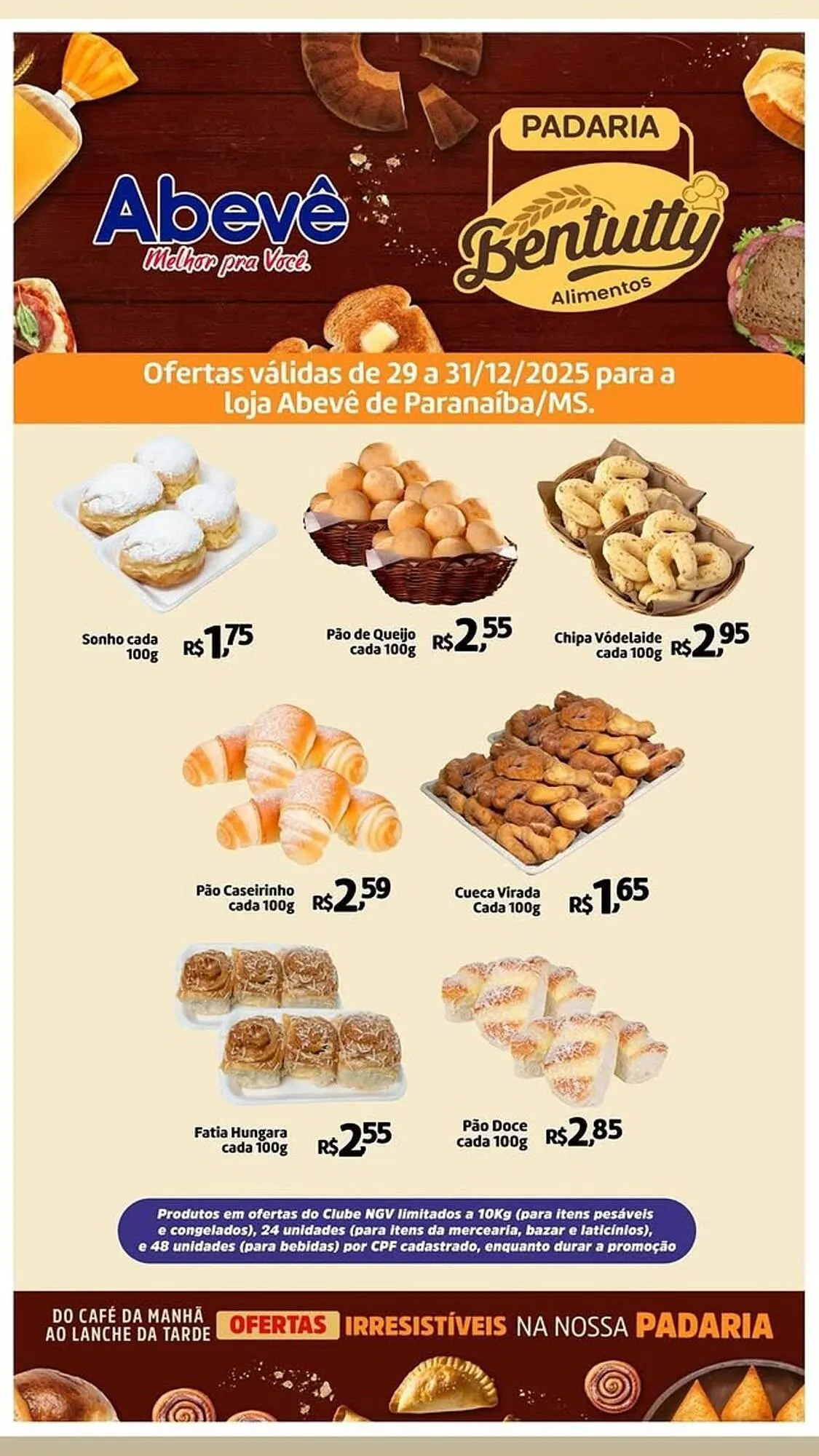 Encarte de Catálogo Abevê Supermercados 29 de dezembro até 31 de dezembro 2025 - Pagina 4