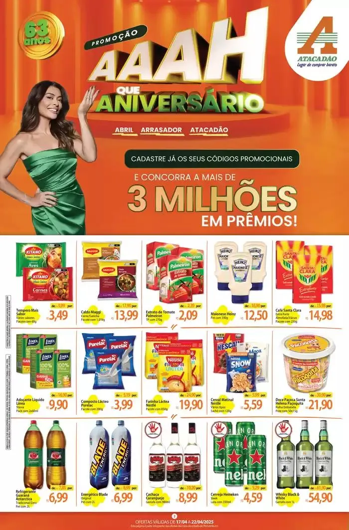 Encarte de Promoções especiais em andamento 17 de abril até 22 de abril 2025 - Pagina 2