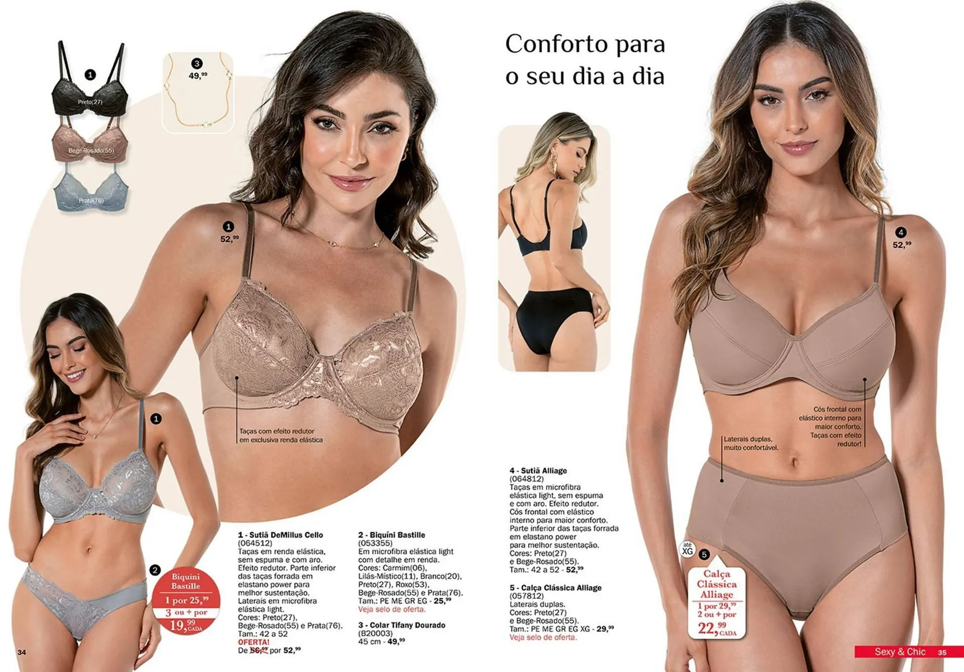 Encarte de Catálogo DeMillus 13 de março até 31 de maio 2025 - Pagina 18