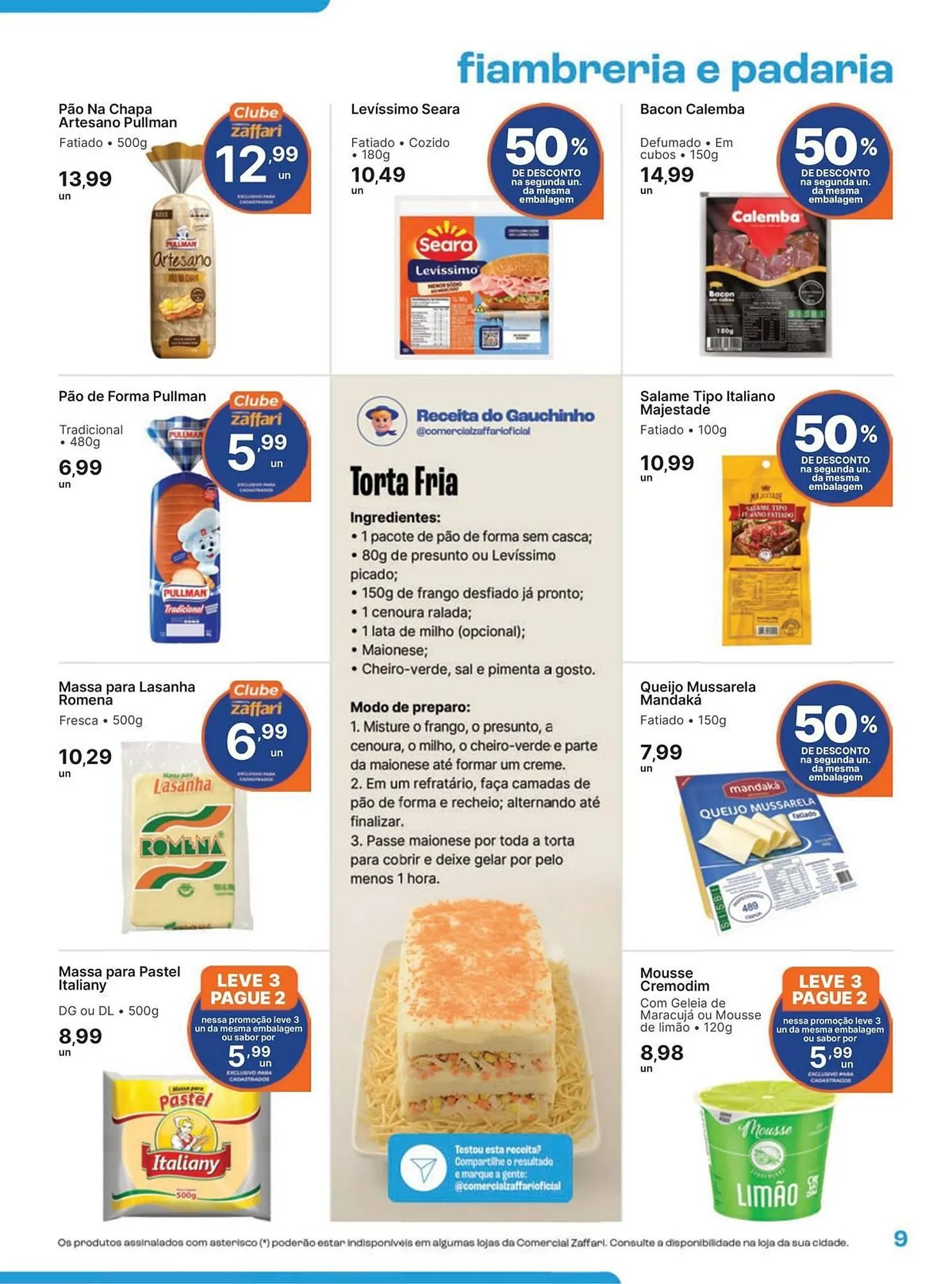 Encarte de Encarte Comercial Zaffari 27 de novembro até 7 de dezembro 2025 - Pagina 9