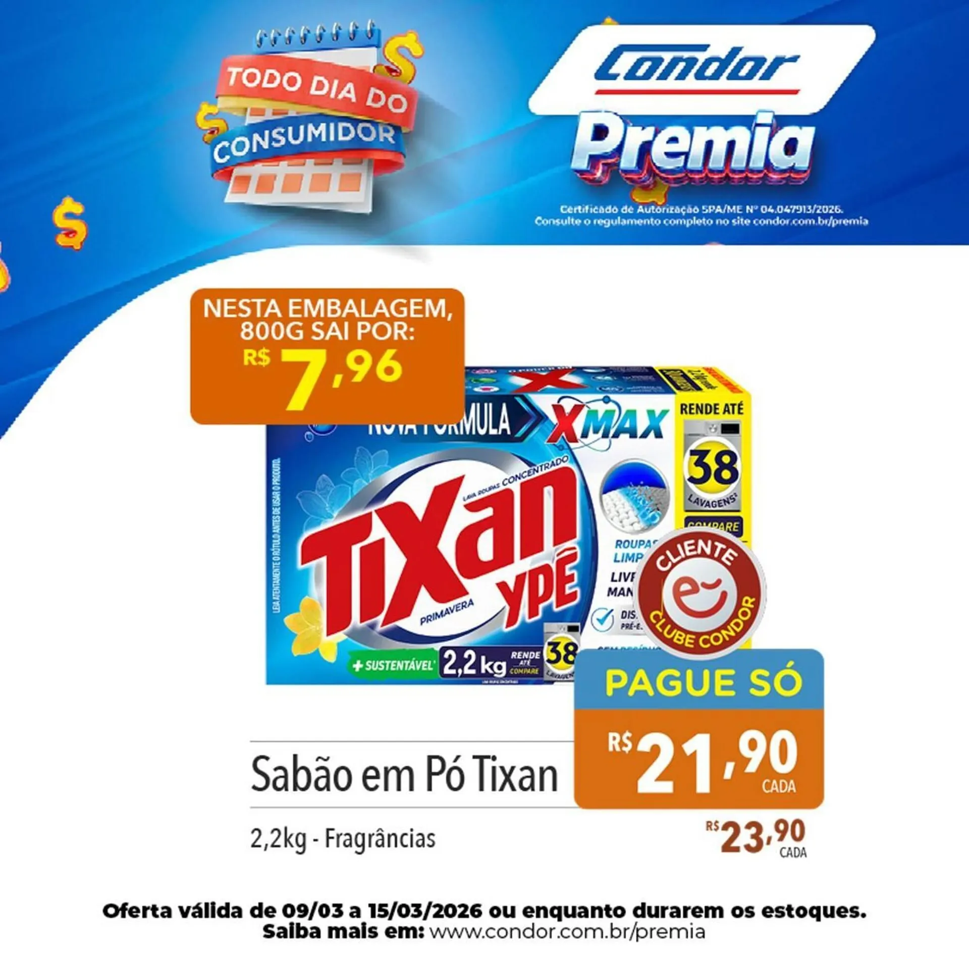 Encarte de Catálogo Supermercados Condor 12 de março até 15 de março 2026 - Pagina 2