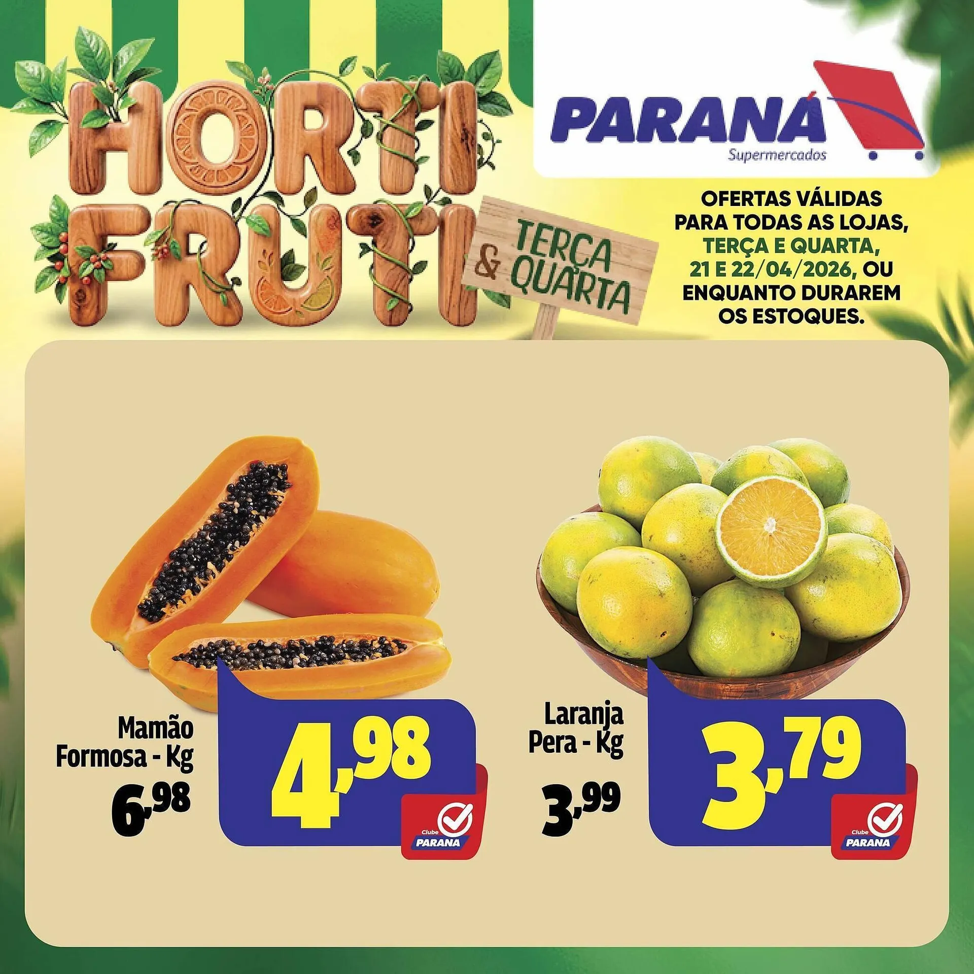 Encarte de Folheto Supermercado Paraná 21 de abril até 22 de abril 2026 - Pagina 3