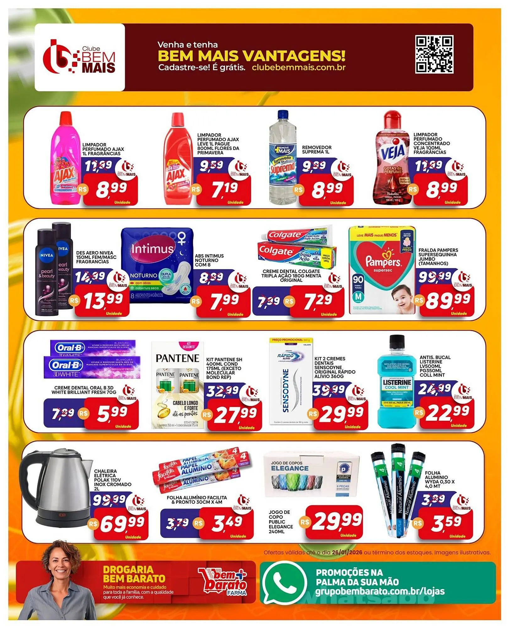 Encarte de Catálogo Supermercado Bem Barato 20 de janeiro até 26 de janeiro 2026 - Pagina 5