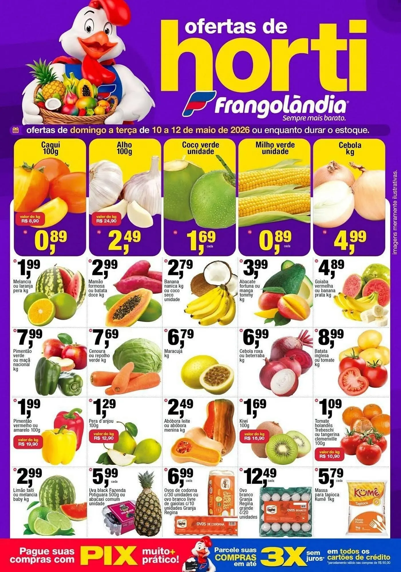 Encarte de Encarte Frangolândia 10 de maio até 12 de maio 2026 - Pagina 1
