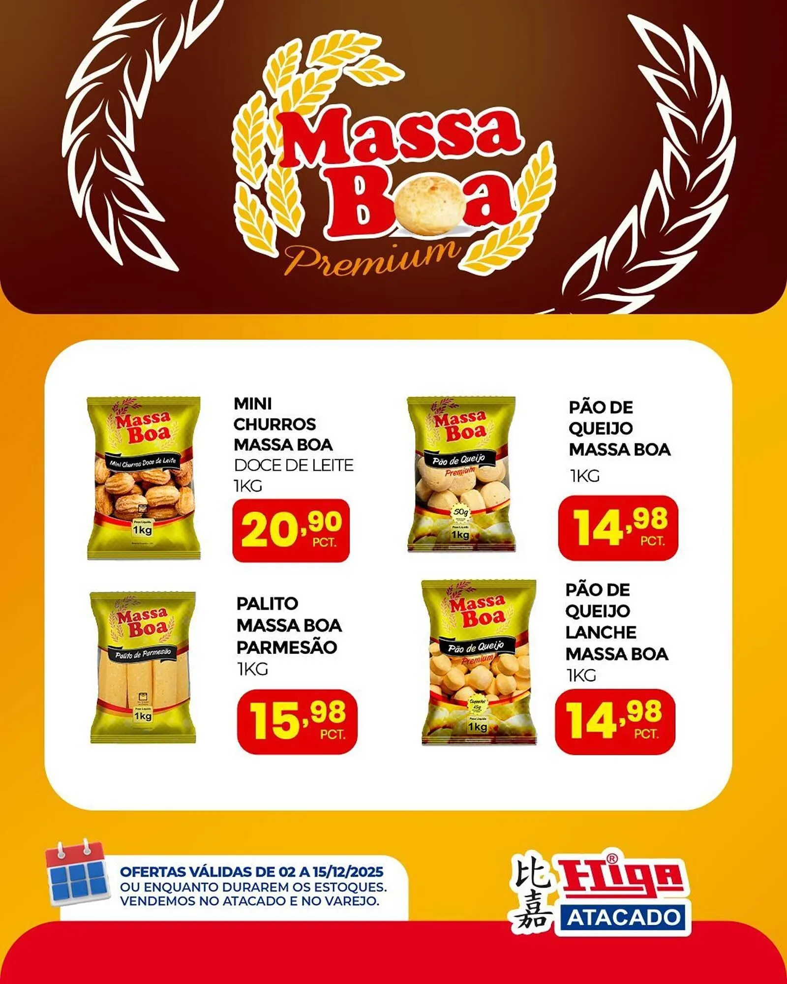 Encarte de Folheto Higa Atacado 2 de dezembro até 15 de dezembro 2025 - Pagina 3