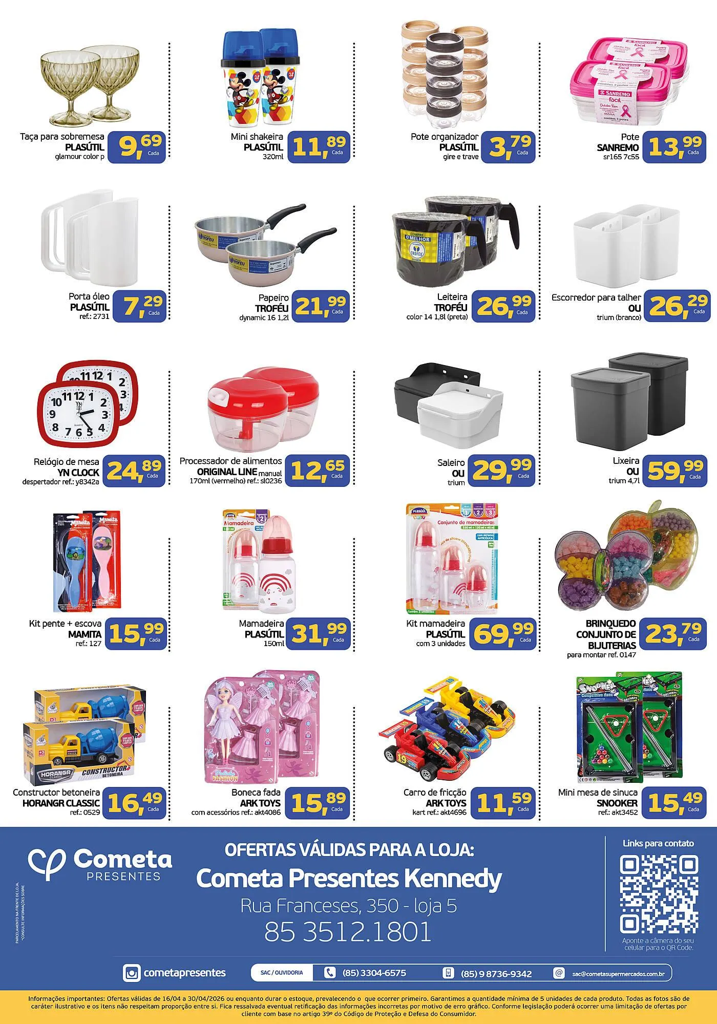 Encarte de Encarte Cometa Supermercados 16 de abril até 30 de abril 2026 - Pagina 2