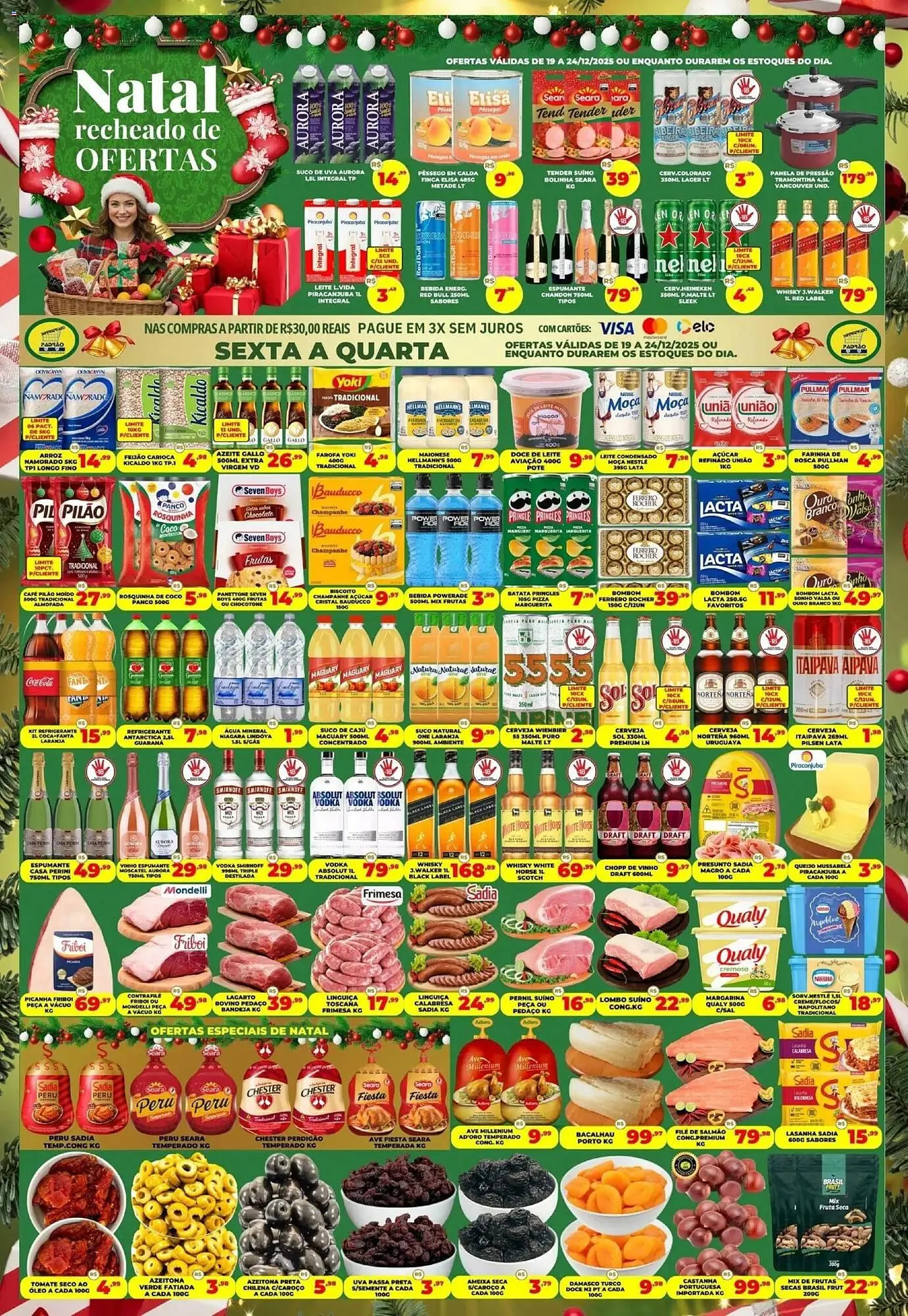 Encarte de Folheto Supermercado Padrão 19 de dezembro até 24 de dezembro 2025 - Pagina 1