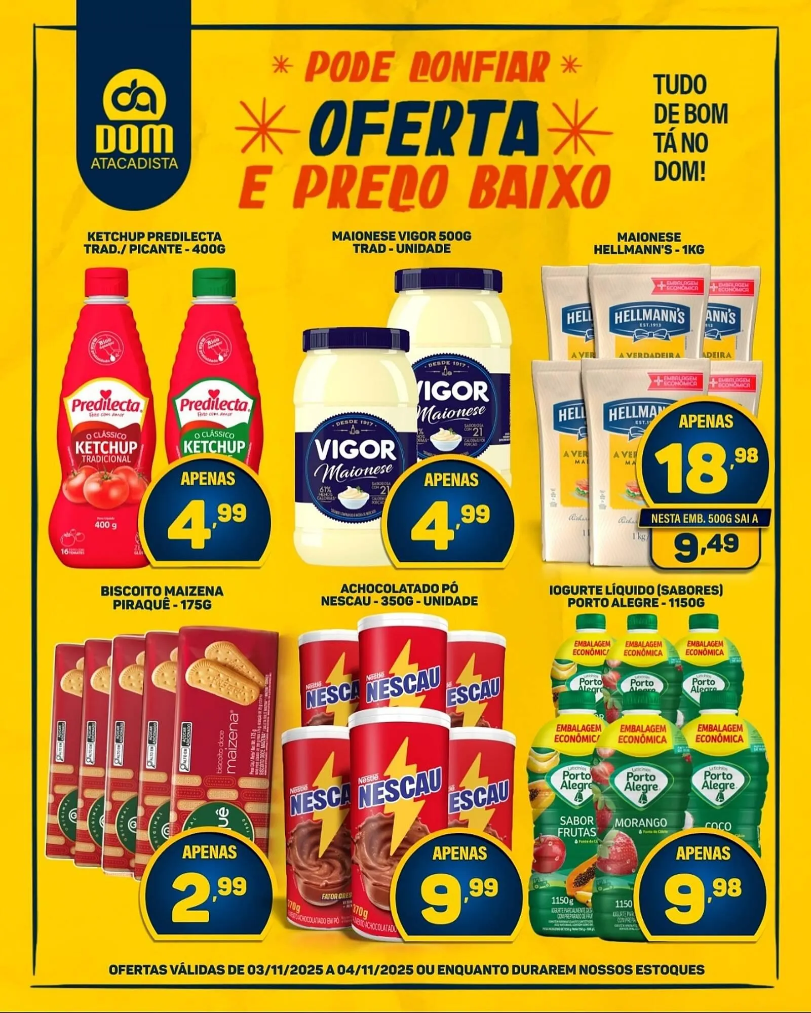Encarte de Encarte Dom Atacadista 3 de novembro até 4 de novembro 2025 - Pagina 2
