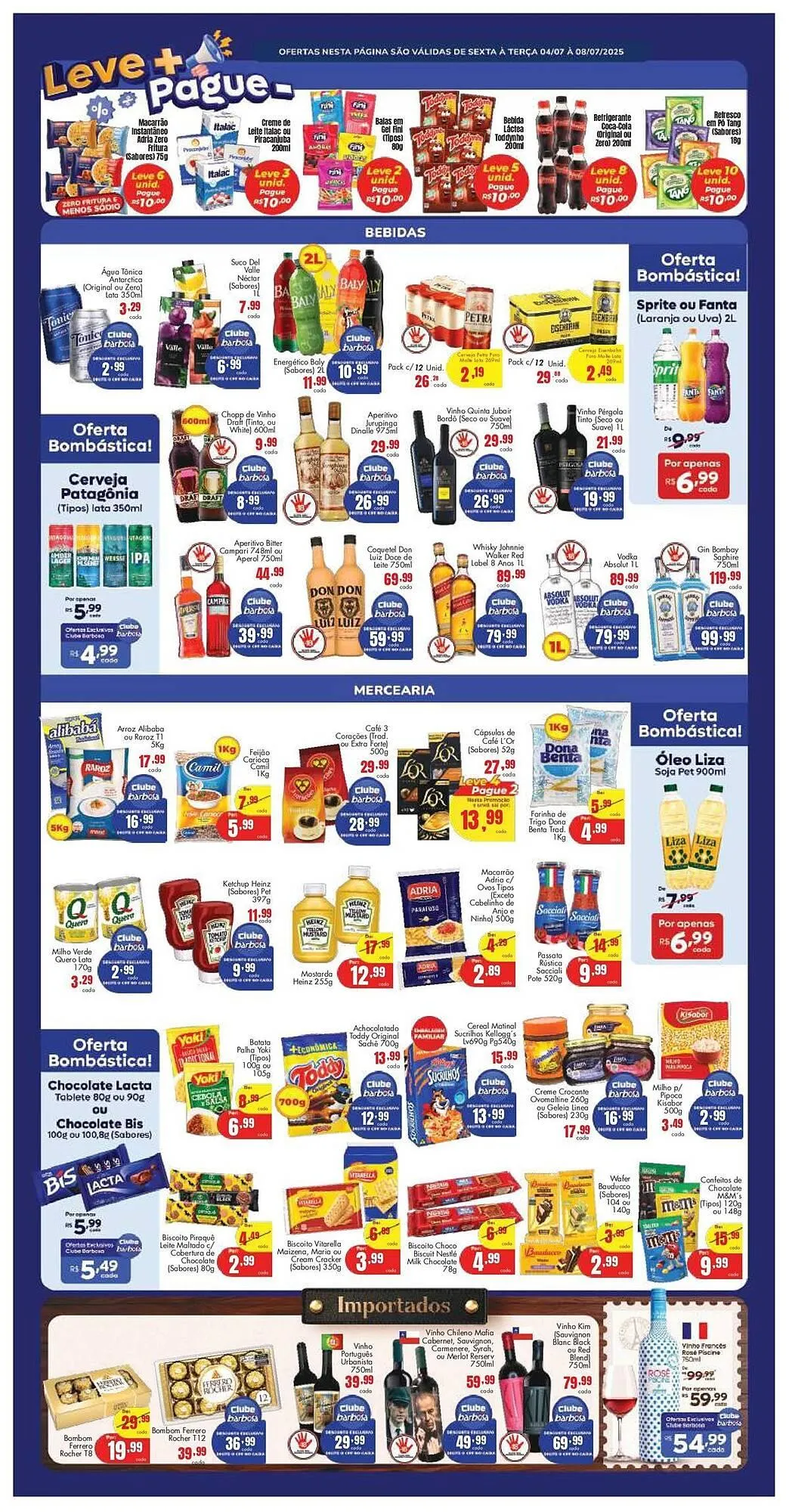 Encarte de Catálogo Barbosa Supermercados 4 de julho até 8 de julho 2025 - Pagina 3