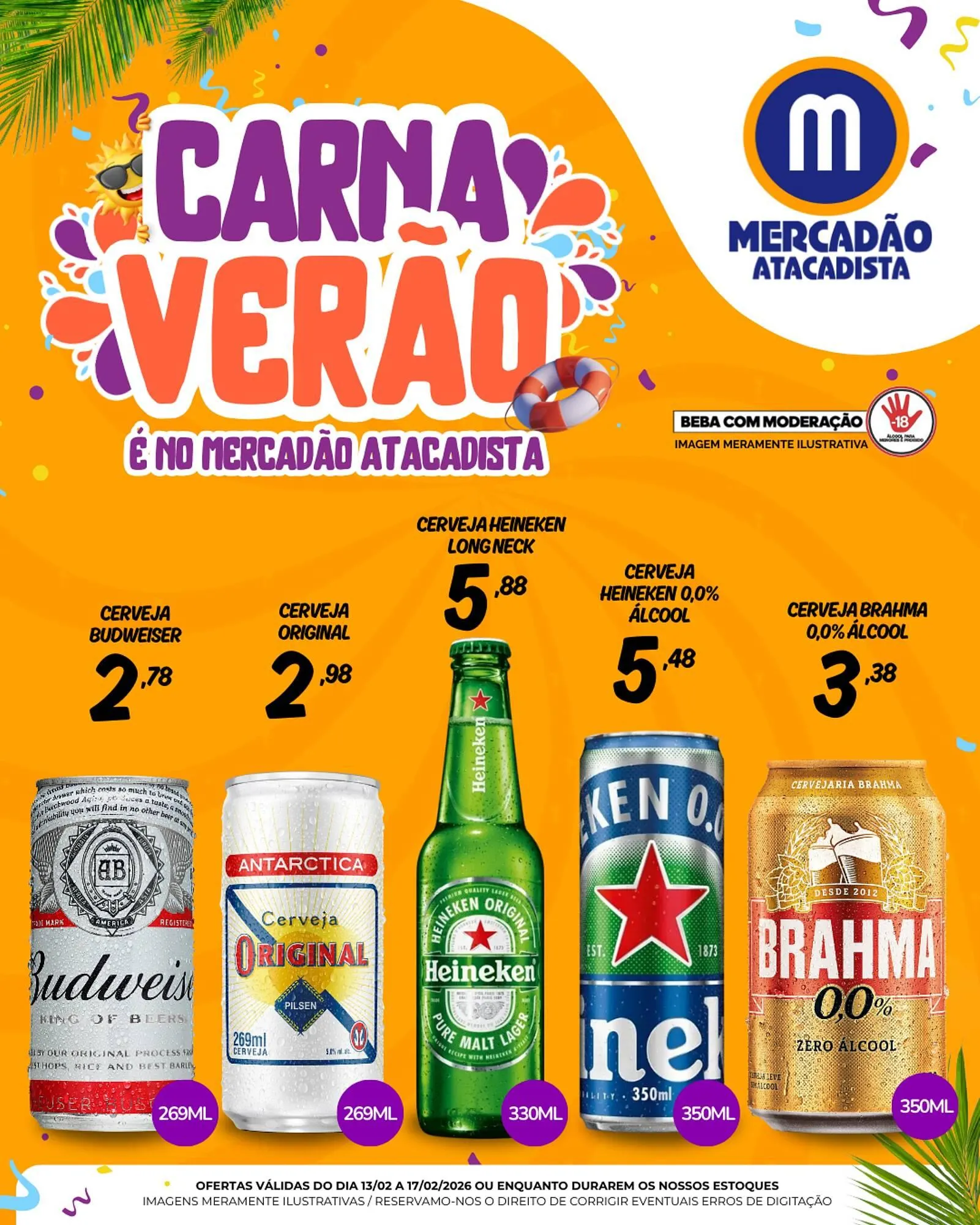 Encarte de Folheto Mercadão Atacadista 13 de fevereiro até 17 de fevereiro 2026 - Pagina 6