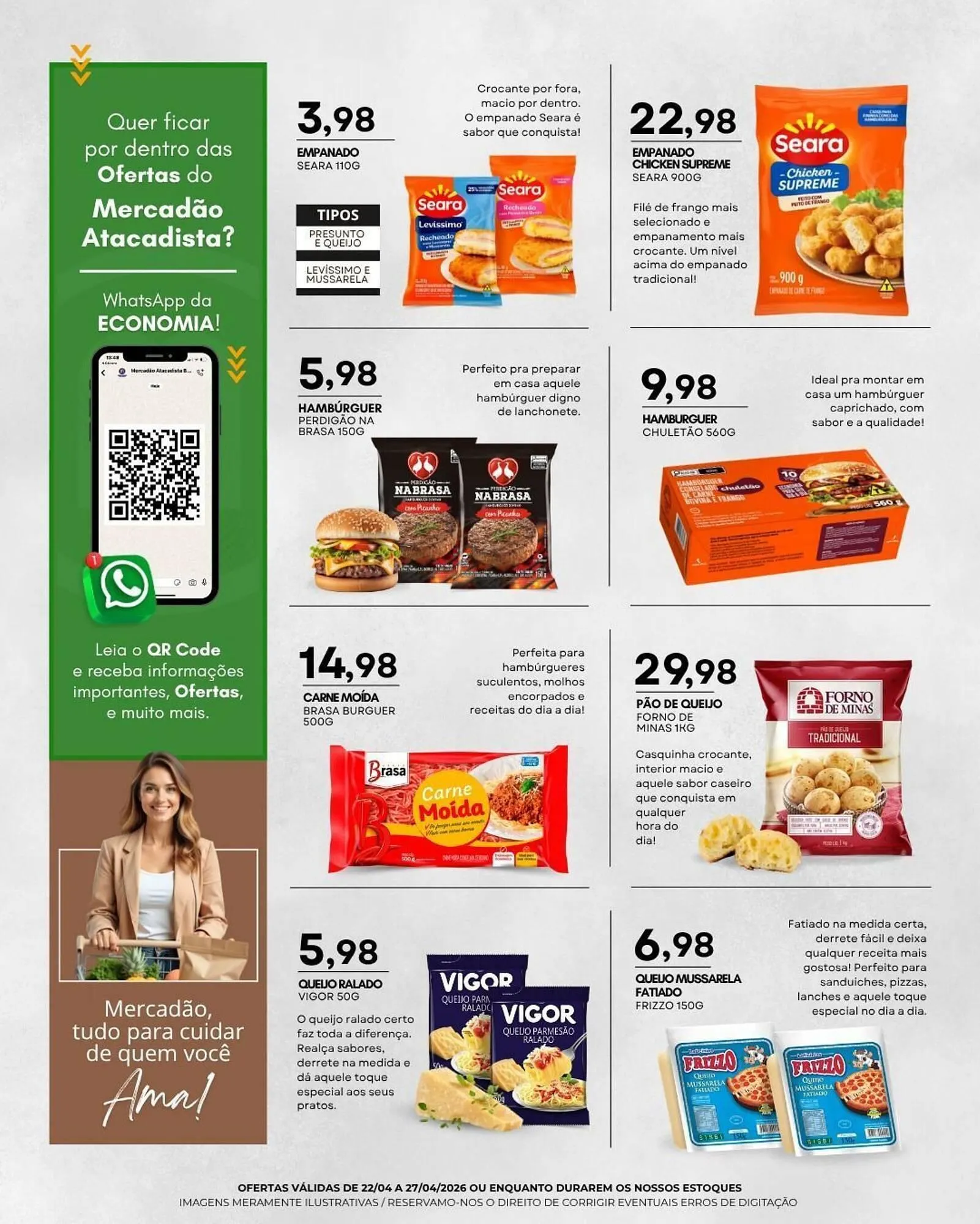 Encarte de Folheto Mercadão Atacadista 22 de abril até 27 de abril 2026 - Pagina 6