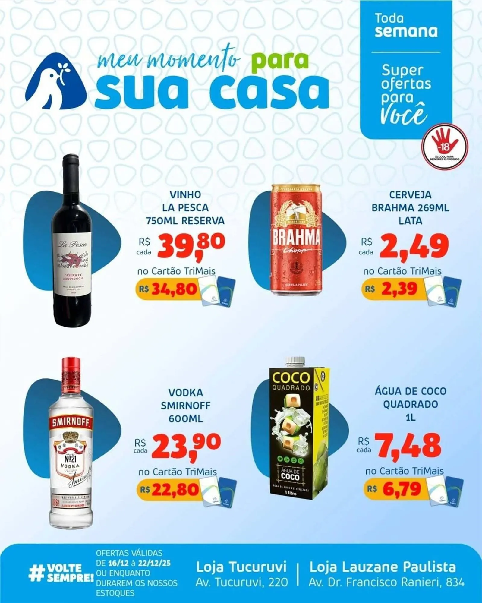 Encarte de Catálogo Trimais Supermercado 16 de dezembro até 22 de dezembro 2025 - Pagina 3