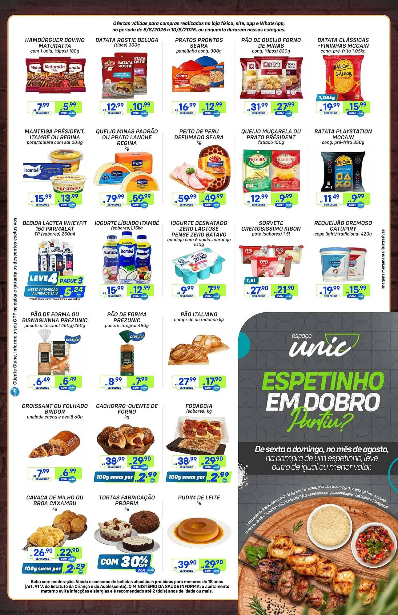 Encarte de Catálogo Prezunic 9 de agosto até 10 de agosto 2025 - Pagina 3