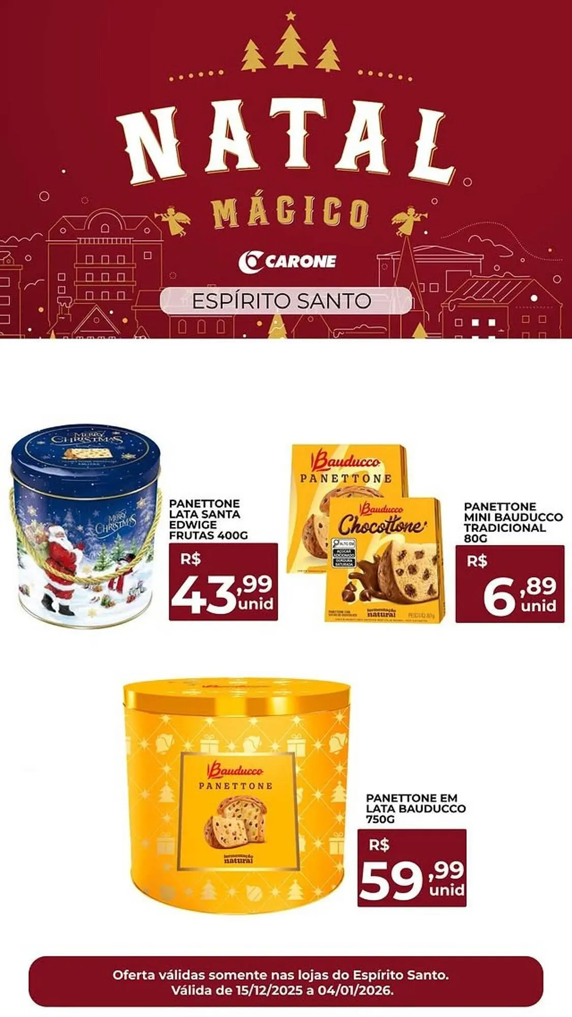 Encarte de Encarte Carone 22 de dezembro até 4 de janeiro 2026 - Pagina 8