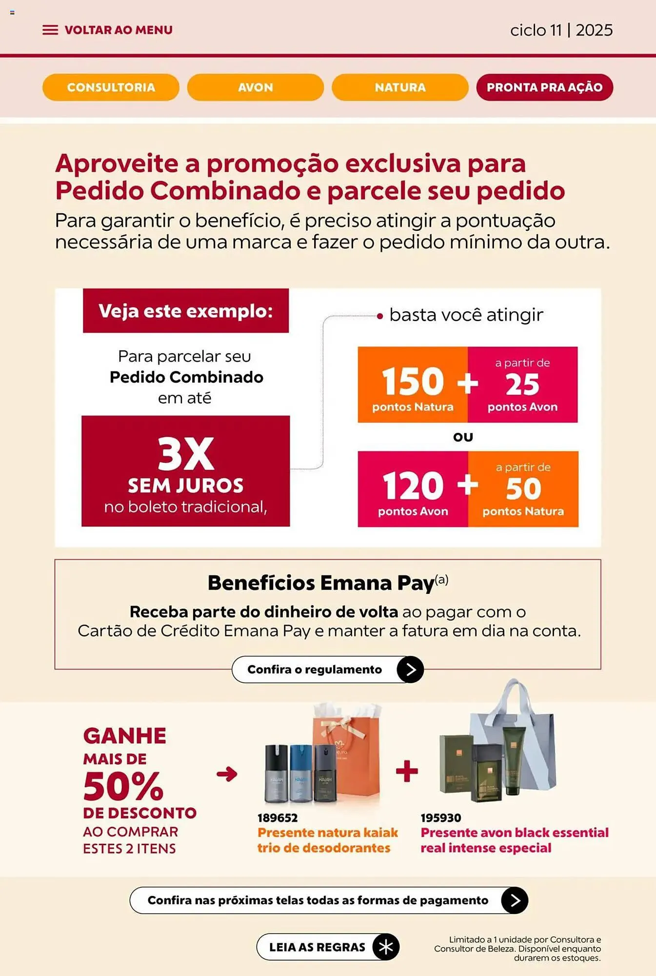 Encarte de Catálogo Avon 16 de junho até 8 de julho 2025 - Pagina 69