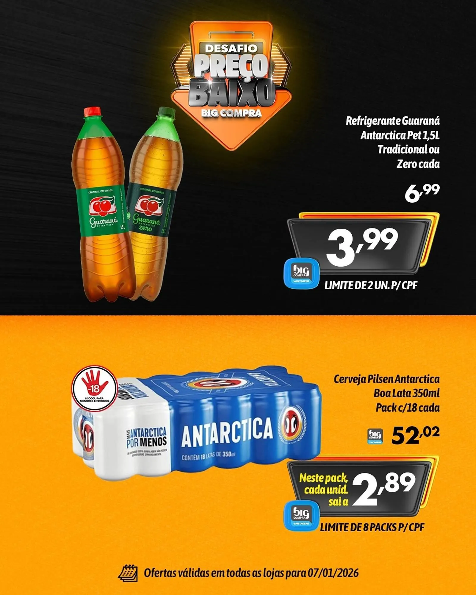 Encarte de Catálogo Supermercados Big Compra 7 de janeiro até 7 de janeiro 2026 - Pagina 4