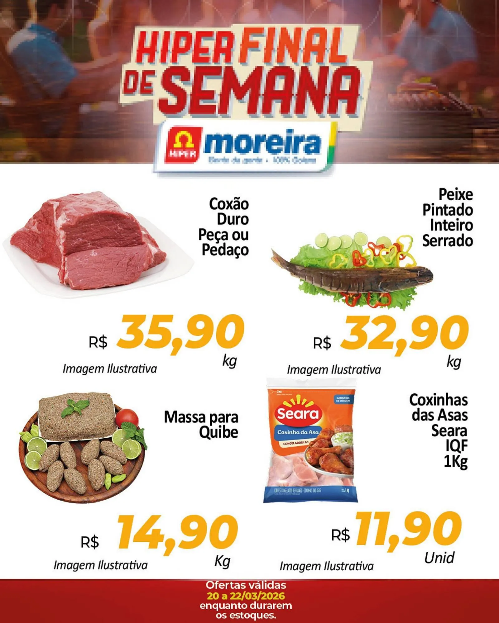 Encarte de Catálogo Hiper Moreira 20 de março até 22 de março 2026 - Pagina 3