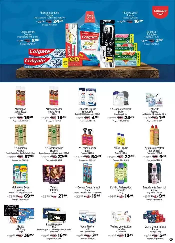 Encarte de Encarte Big Mais Supermercados 13 de março até 1 de abril 2025 - Pagina 19