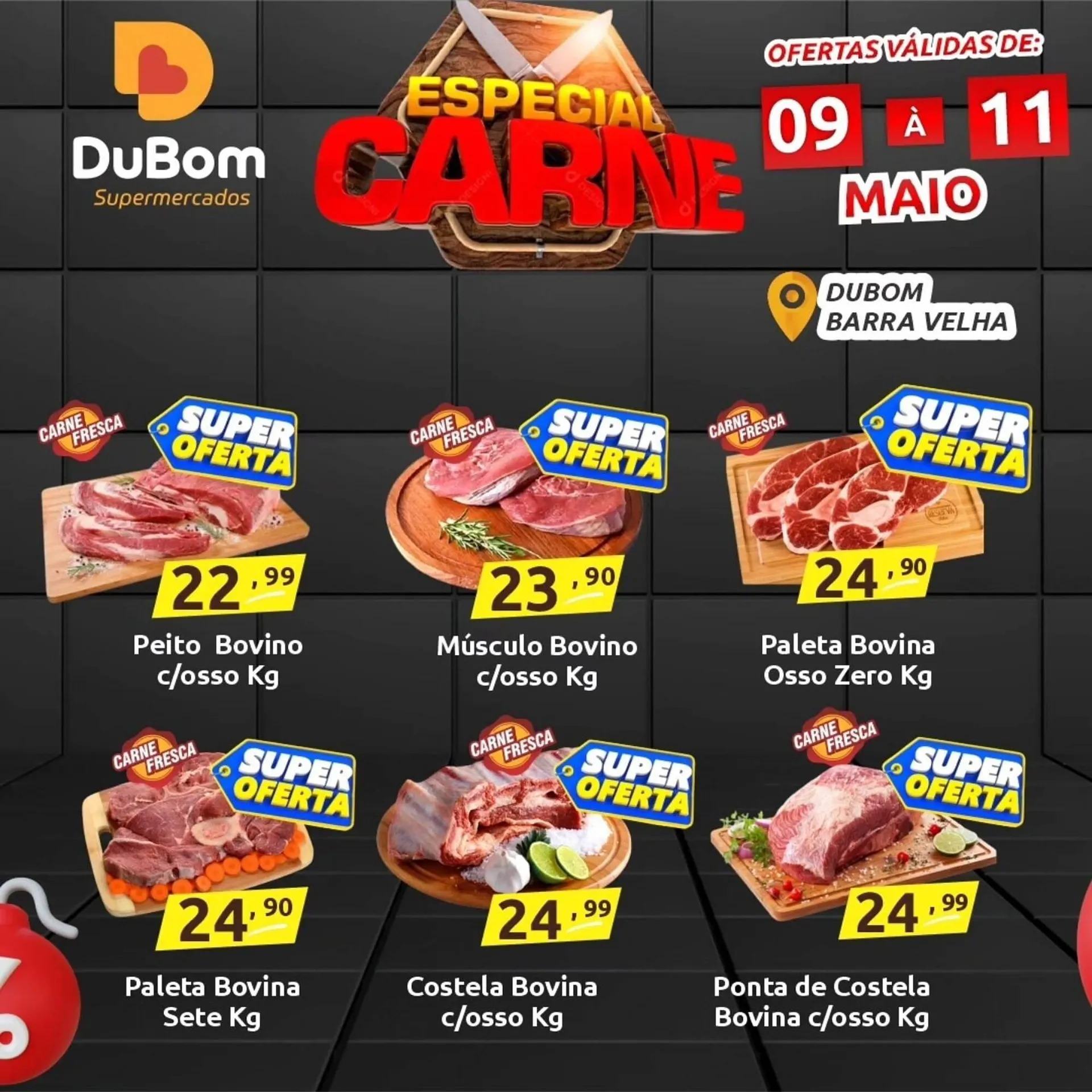 Encarte de Catálogo Dubom Supermercados 10 de maio até 11 de maio 2025 - Pagina 1