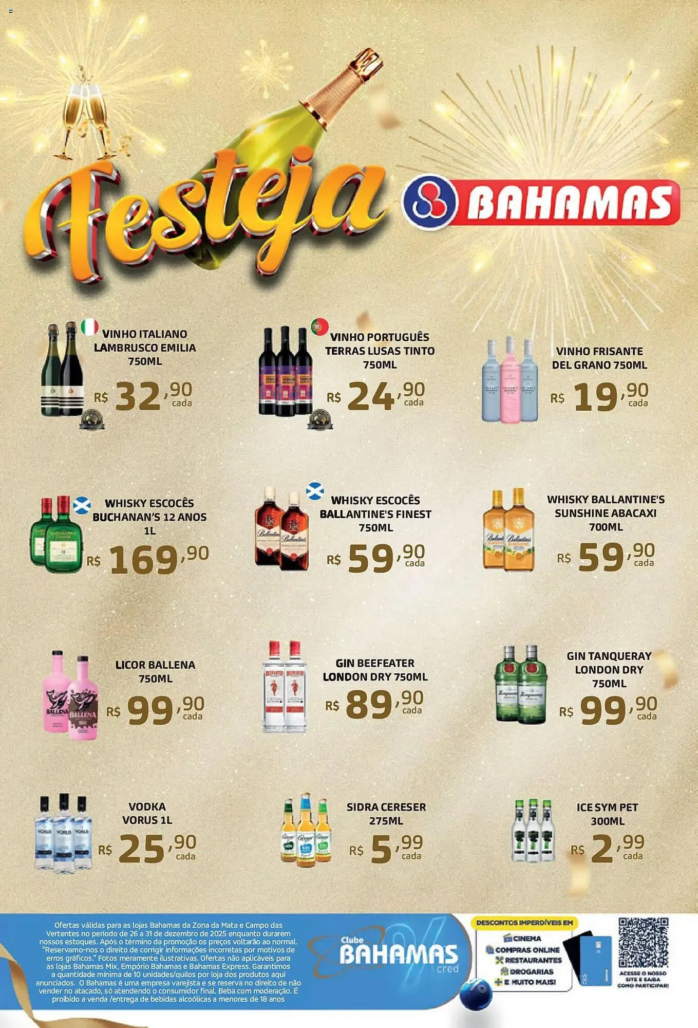 Encarte de Catálogo Bahamas Supermercados 26 de dezembro até 31 de dezembro 2025 - Pagina 2