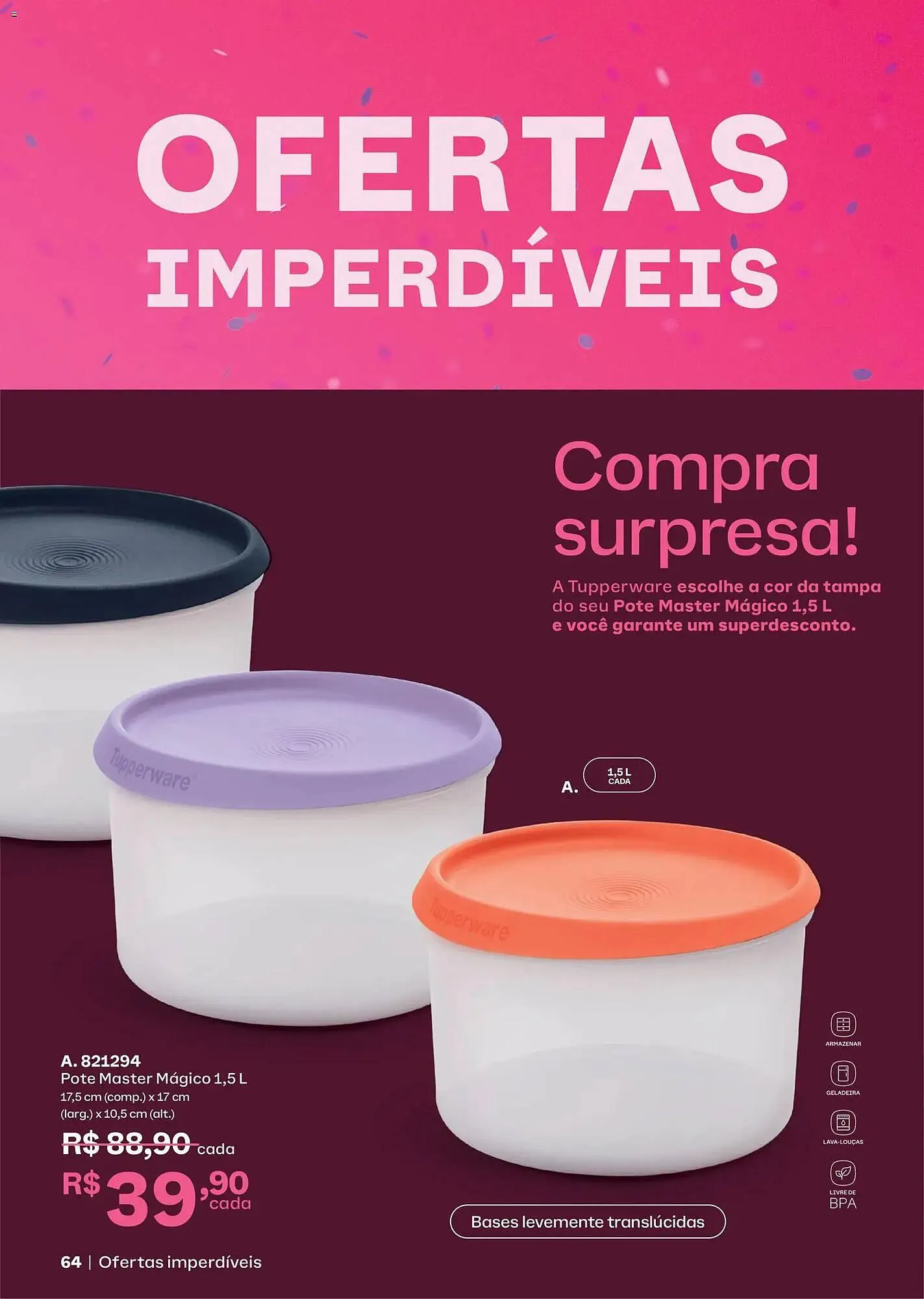 Encarte de Catálogo Tupperware 1 de fevereiro até 28 de fevereiro 2026 - Pagina 82