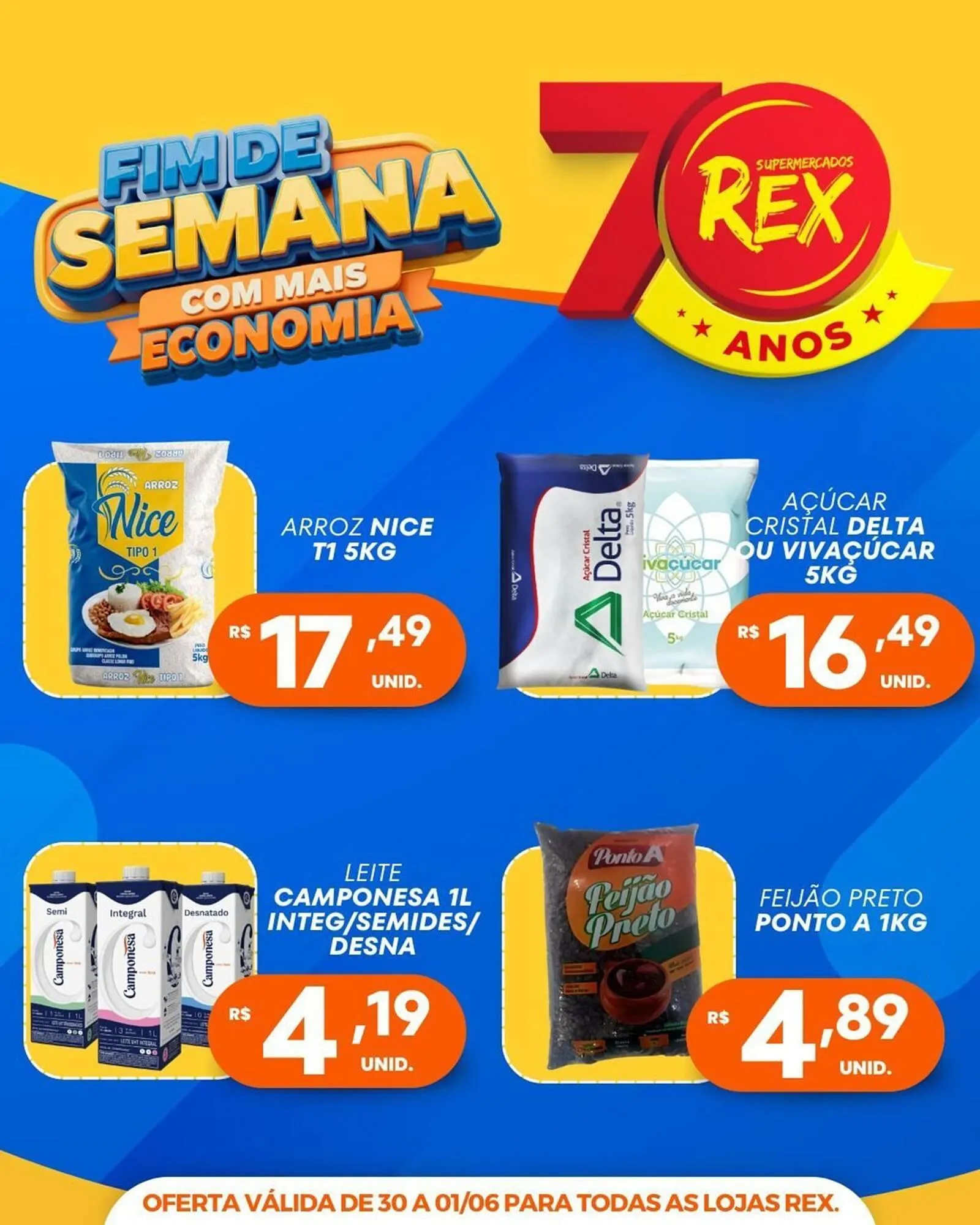 Encarte de Catálogo Supermercados Rex 13 de julho até 13 de julho 2025 - Pagina 2