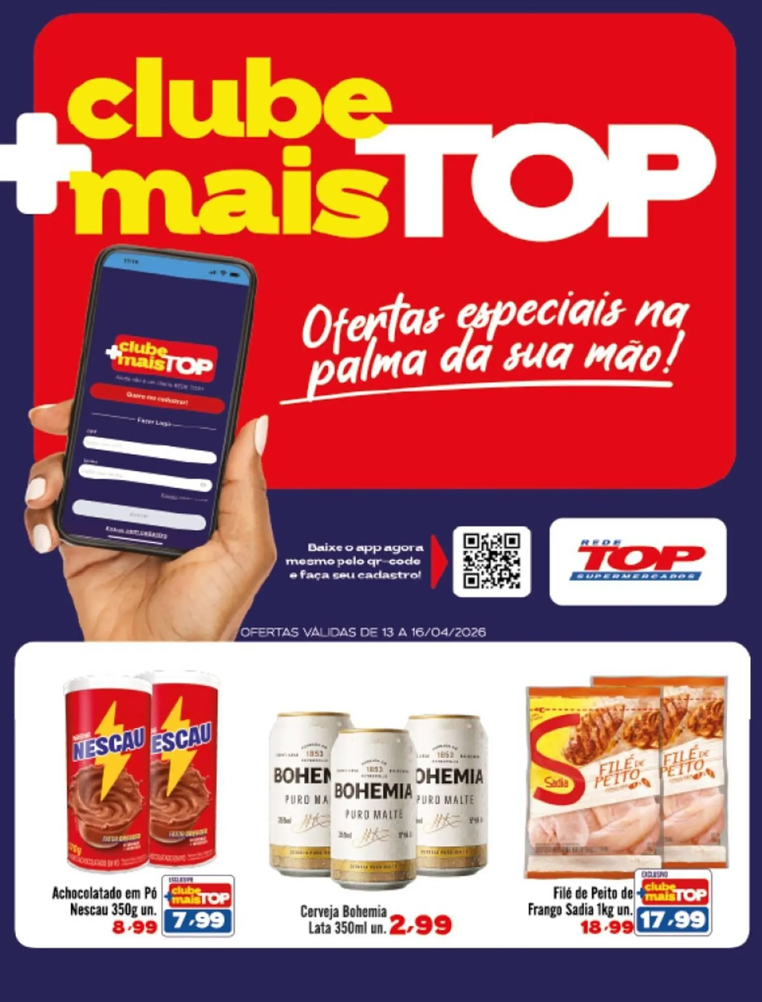 Encarte de Encarte Rede Top 13 de abril até 16 de abril 2026 - Pagina 1