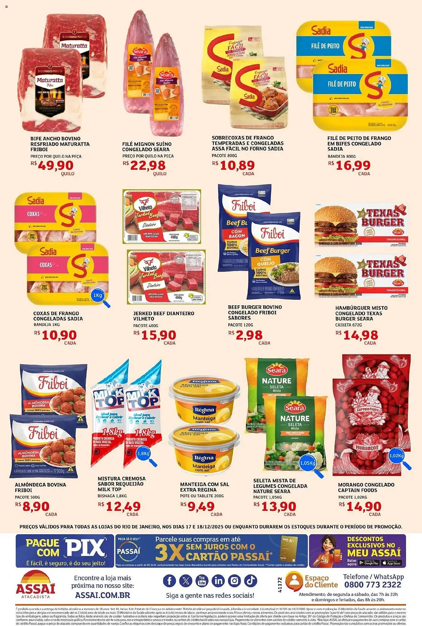 Encarte de Encarte Assaí Atacadista 17 de dezembro até 18 de dezembro 2025 - Pagina 2