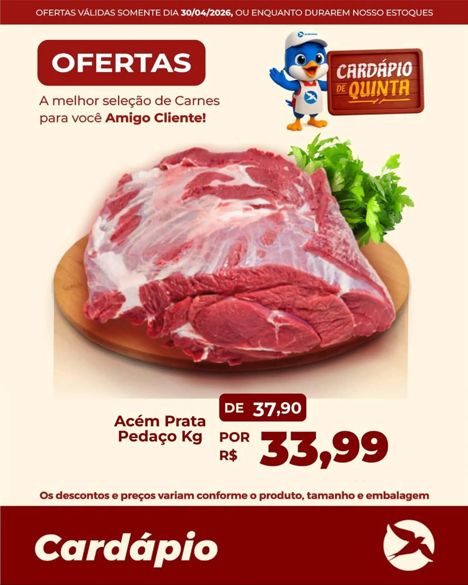 Encarte de Folheto Andorinha Hipermercado 30 de abril até 30 de abril 2026 - Pagina 3