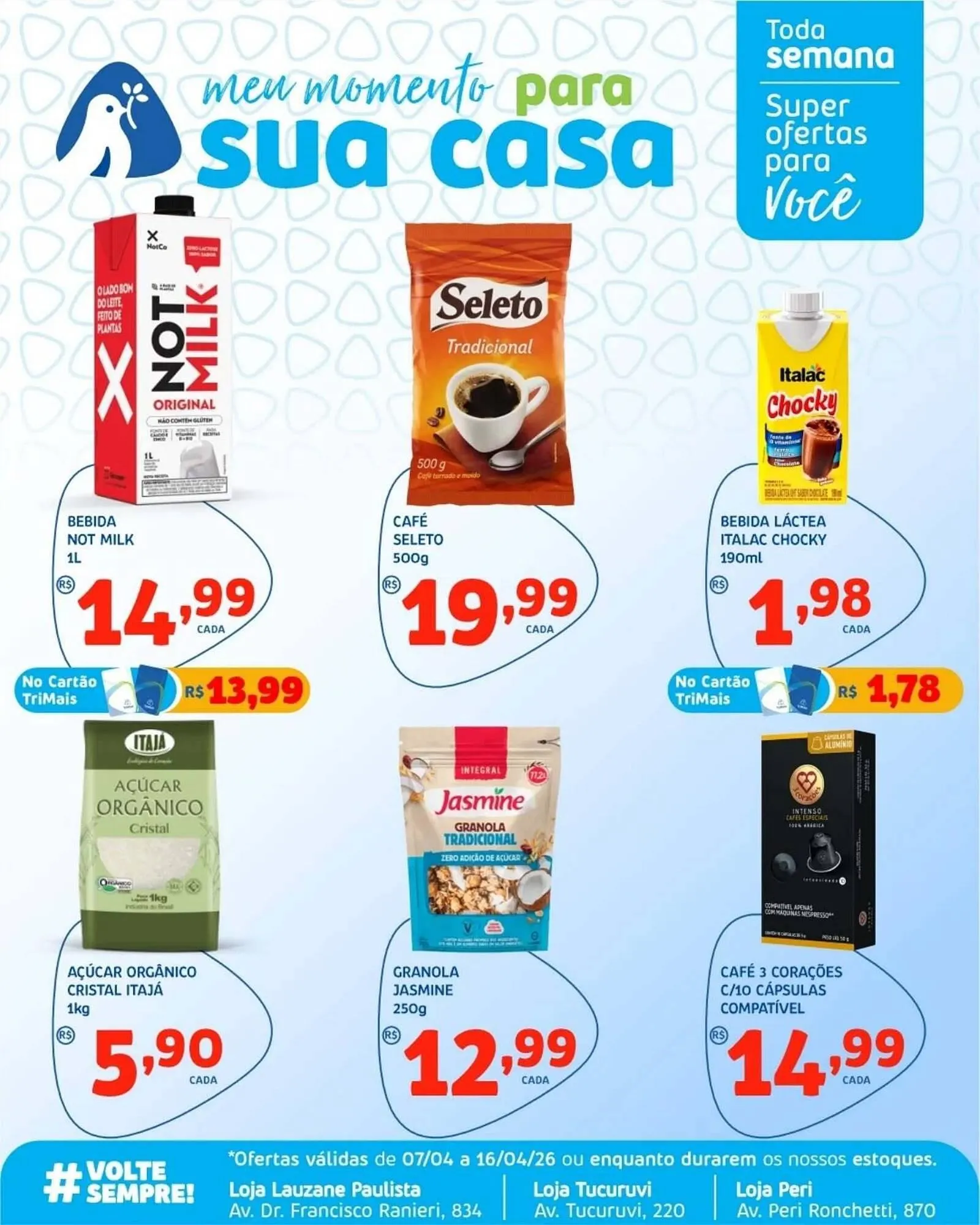 Encarte de Catálogo Trimais Supermercado 7 de abril até 16 de abril 2026 - Pagina 2
