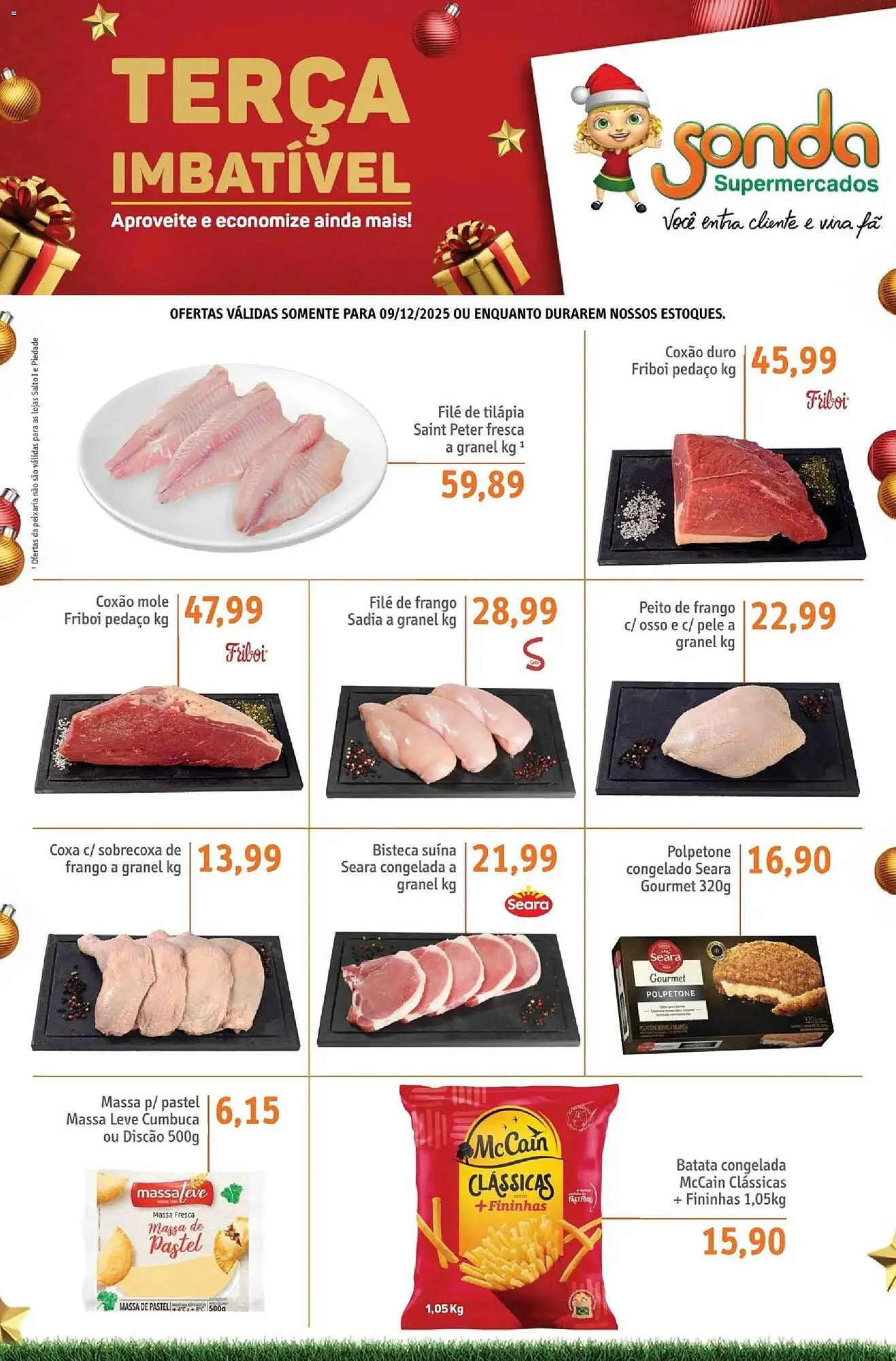 Encarte de Folheto Sonda 9 de dezembro até 10 de dezembro 2025 - Pagina 1